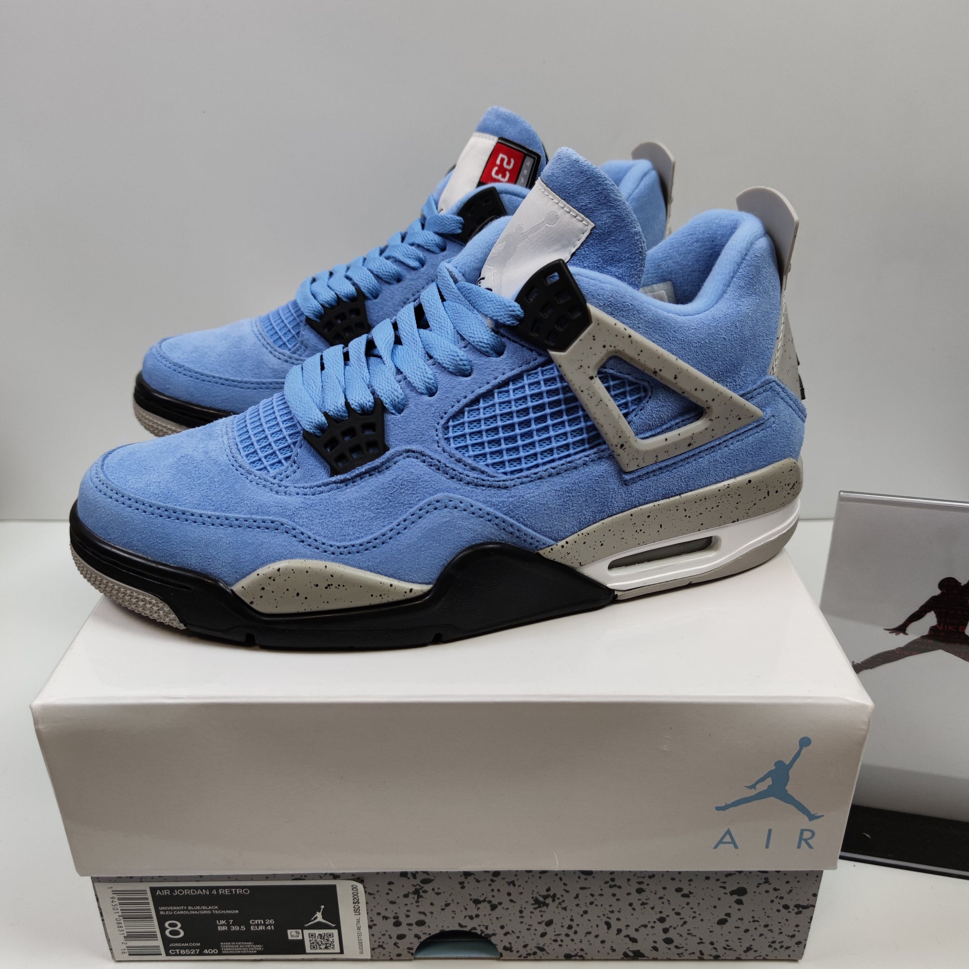 Air Jordan 4 Retro "University Blue" CT8527-400 - Nike x Jordan