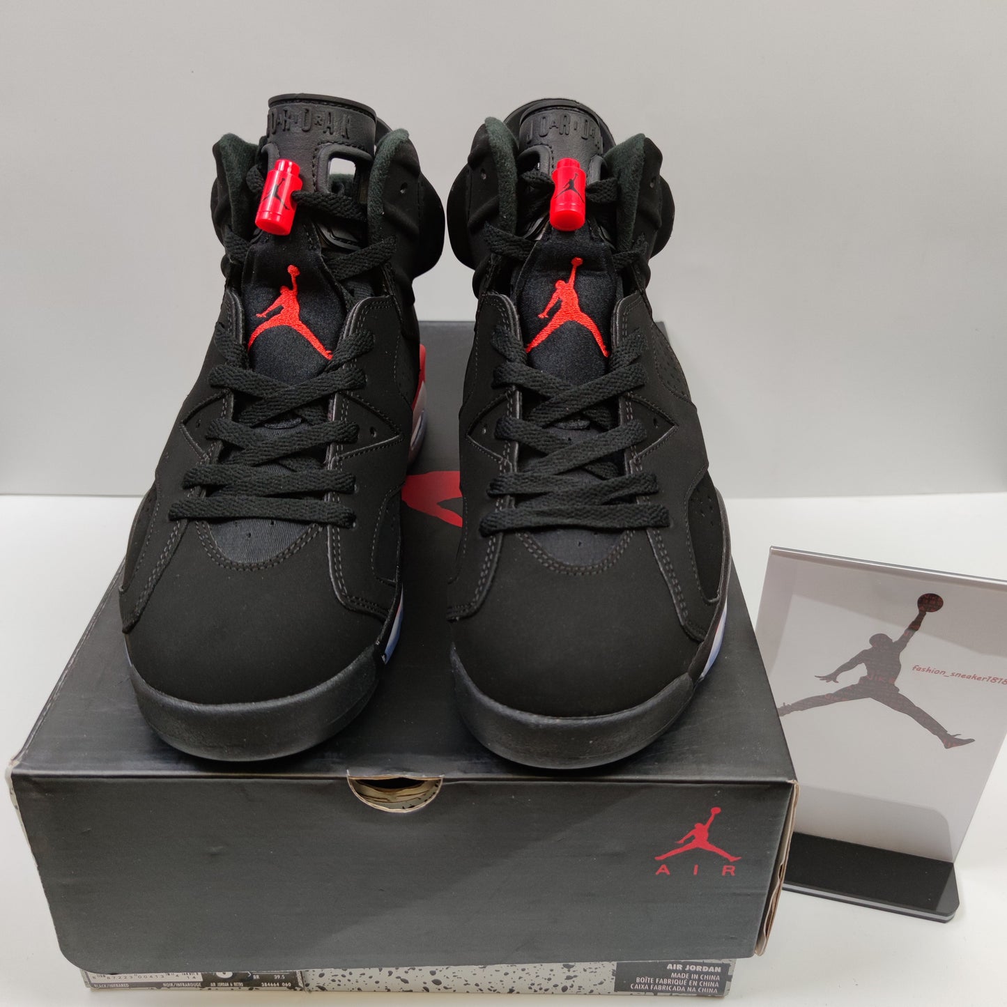 Air Jordan 6 Black Infrared 384664-060 - Nike x Jordan