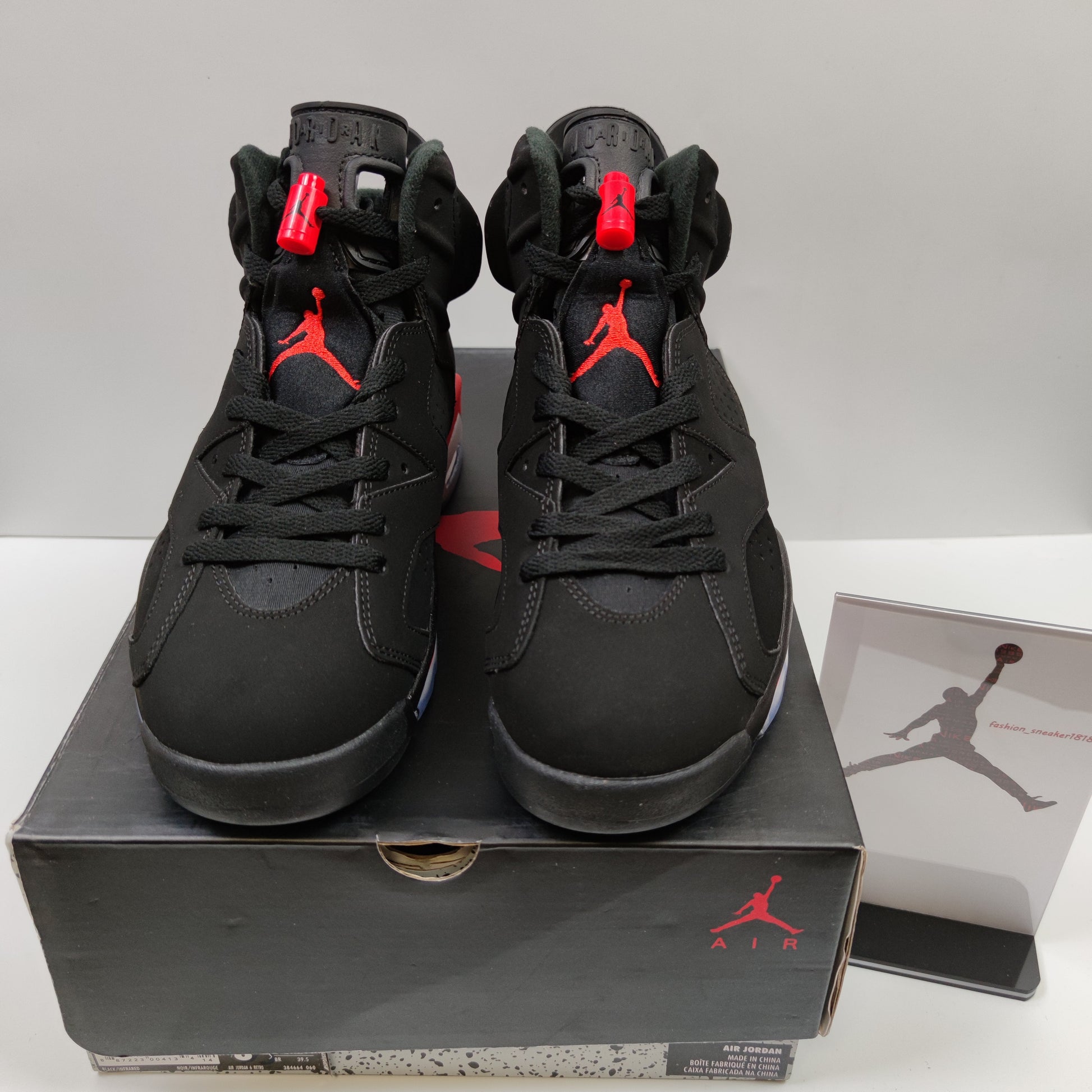 Air Jordan 6 Black Infrared 384664-060 - Nike x Jordan