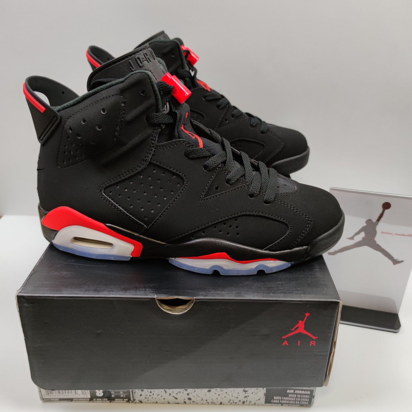 Air Jordan 6 Black Infrared 384664-060 - Nike x Jordan