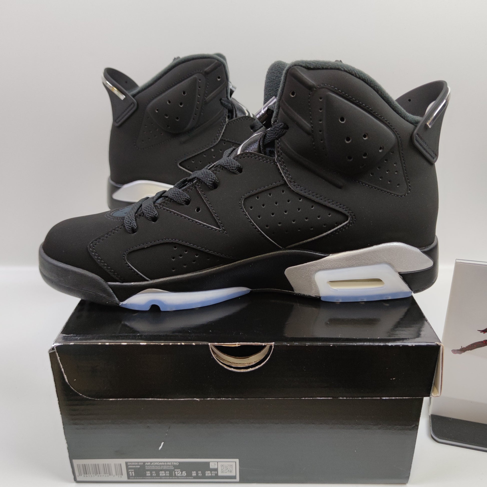 Air Jordan 6 Retro "Metallic Silver" DX2836-001 - Fashion Sneaker1818