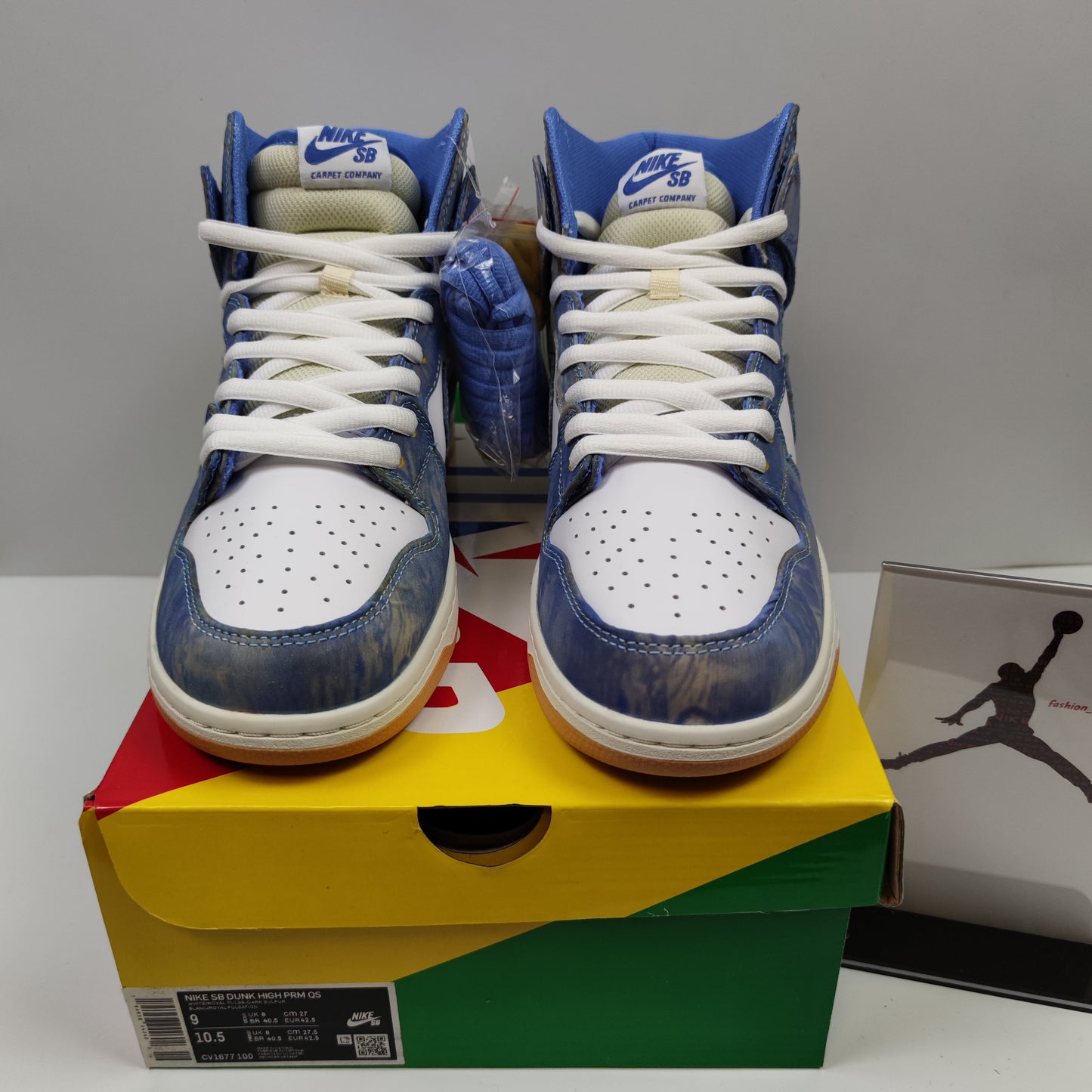 Carpet Company x Nike SB Dunk High PRM QS "Royal Pulse" CV1677-100 - Nike x Jordan