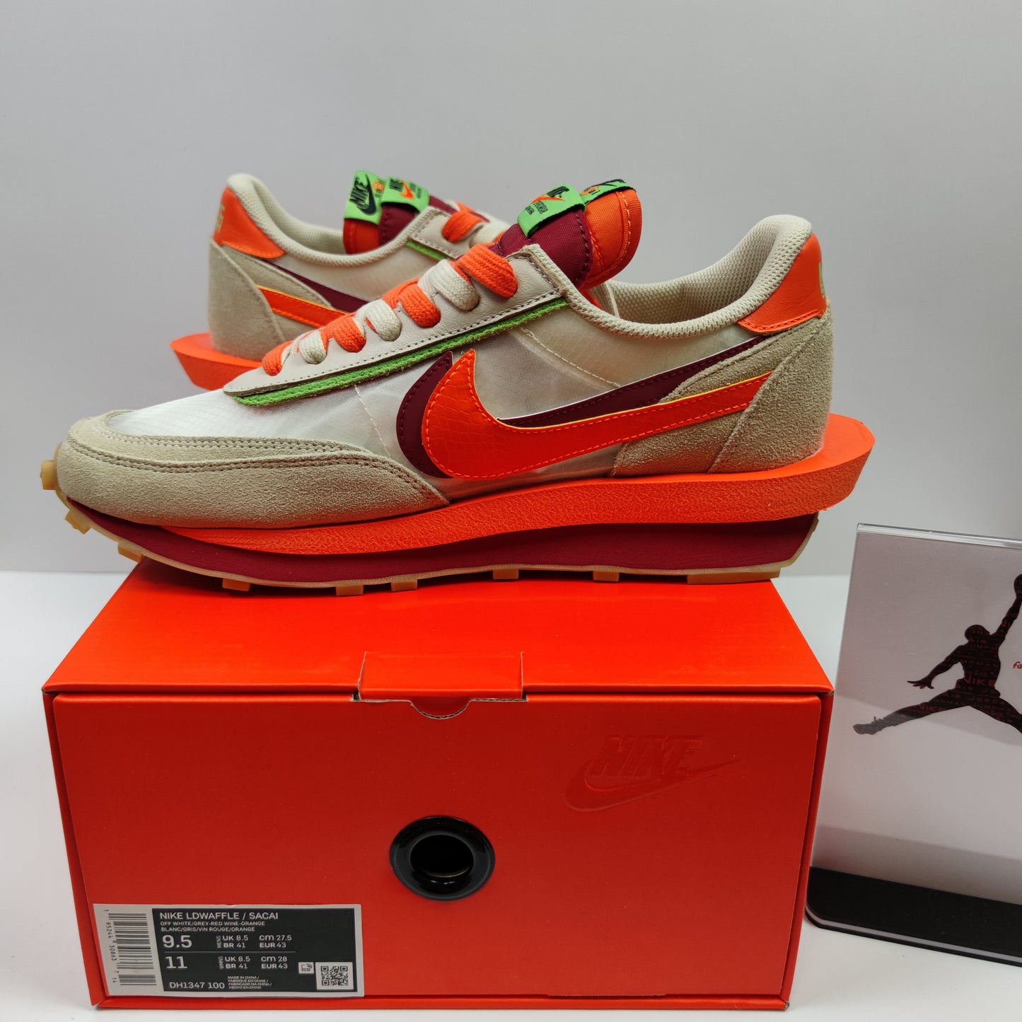 CLOT x Sacai x Nike LDWaffle "Orange Blaze" DH1347-100 - Nike x Jordan