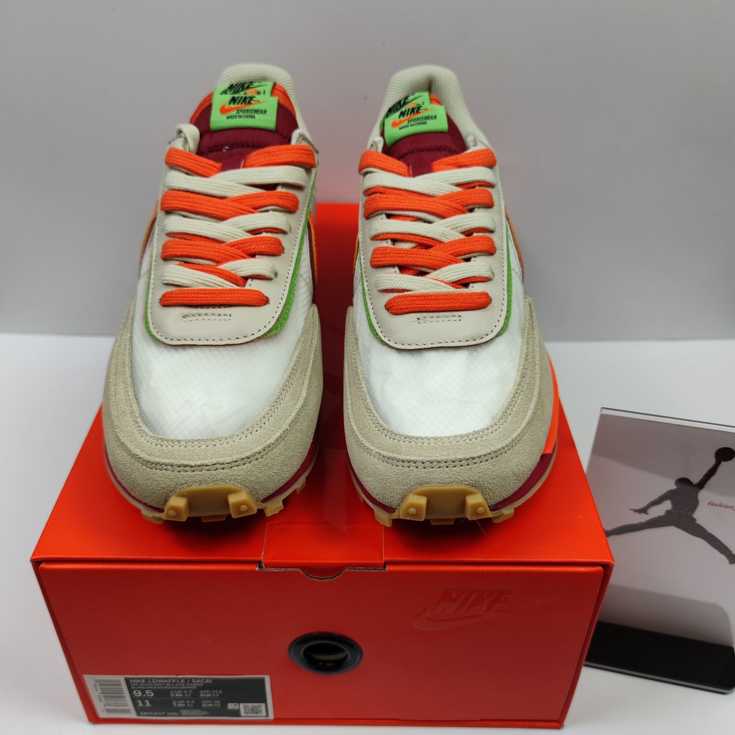 CLOT x Sacai x Nike LDWaffle "Orange Blaze" DH1347-100 - Nike x Jordan