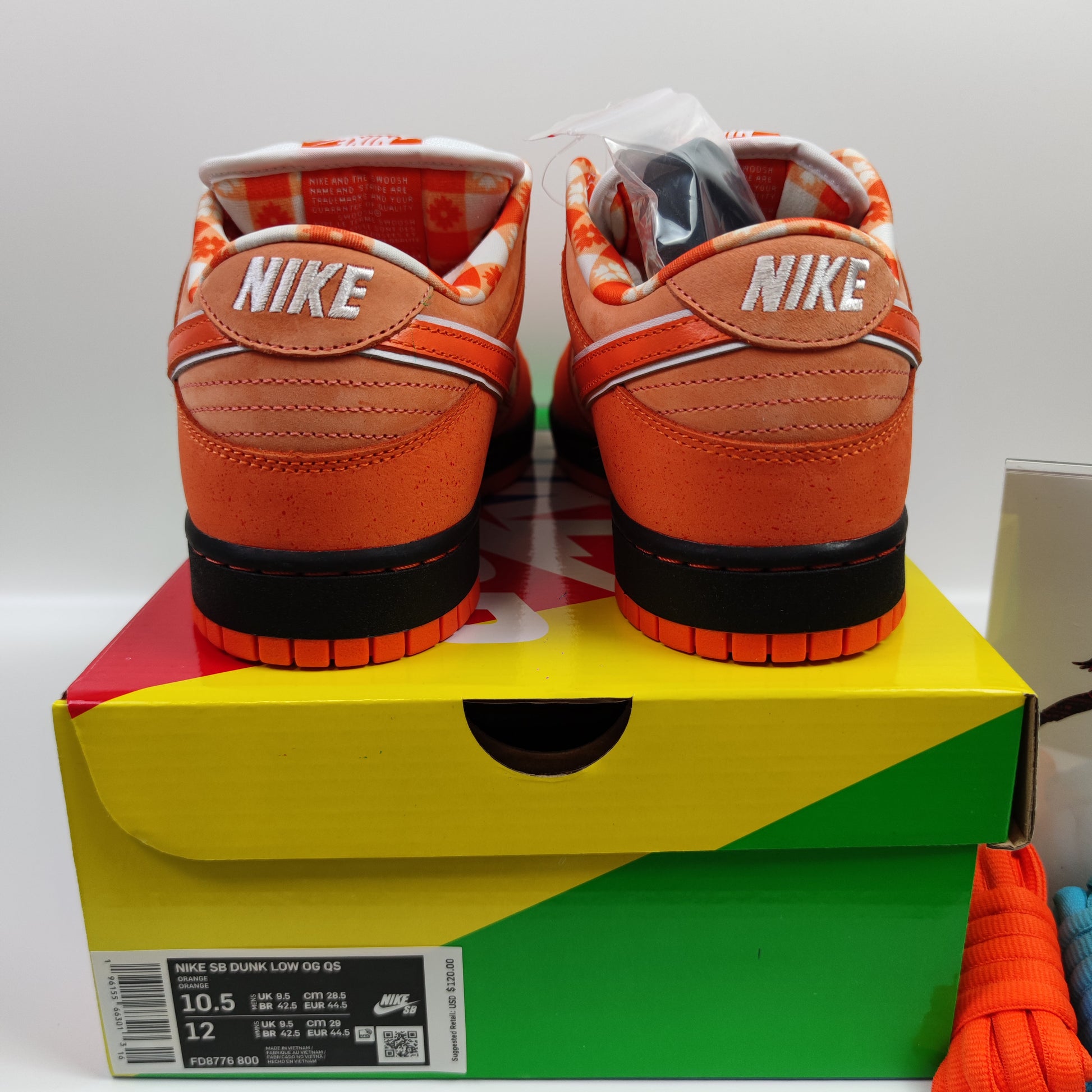 CONCEPTS x Nike Dunk SB Low "Orange Lobster" FD8776-800 - Nike x Jordan