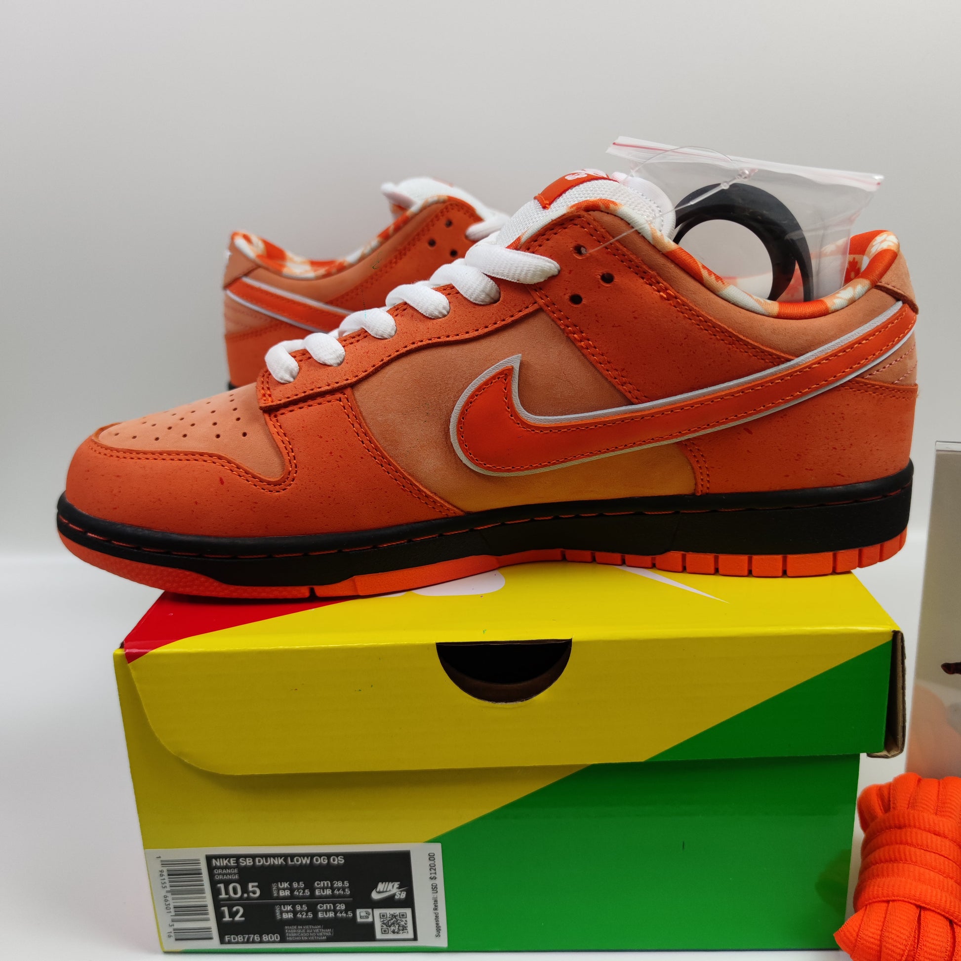 CONCEPTS x Nike Dunk SB Low "Orange Lobster" FD8776-800 - Nike x Jordan