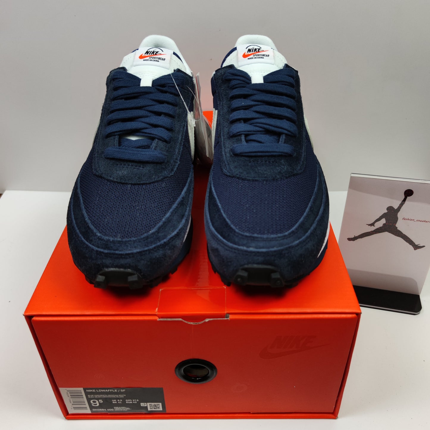 Fragment Design x Sacai x Nike LDWaffle "Blackened Blue" DH2684-400 - Nike x Jordan