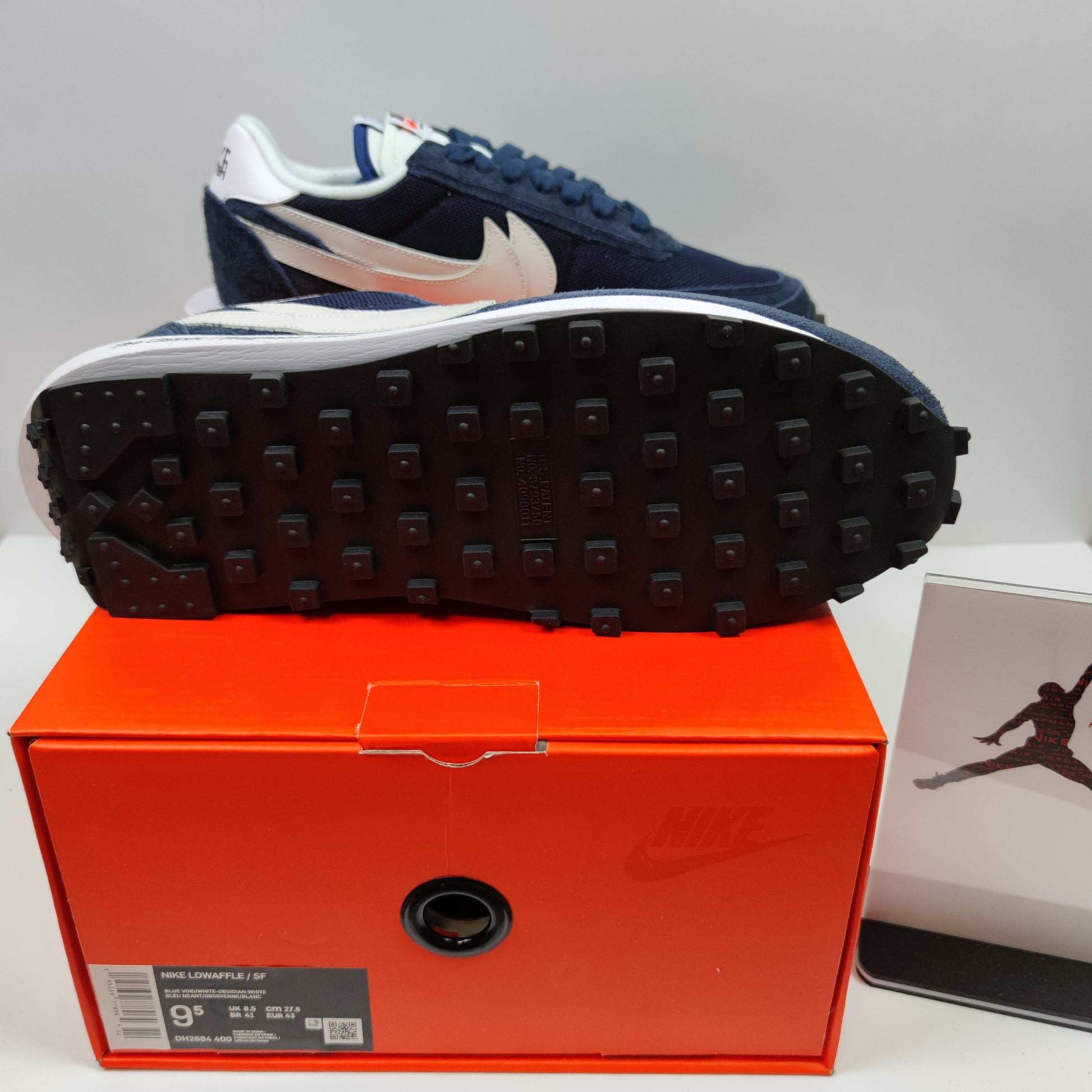 Fragment Design x Sacai x Nike LDWaffle "Blackened Blue" DH2684-400 - Nike x Jordan