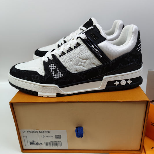 Louis Vuitton Trainer White Black 1A9JG9 - Nike x Jordan