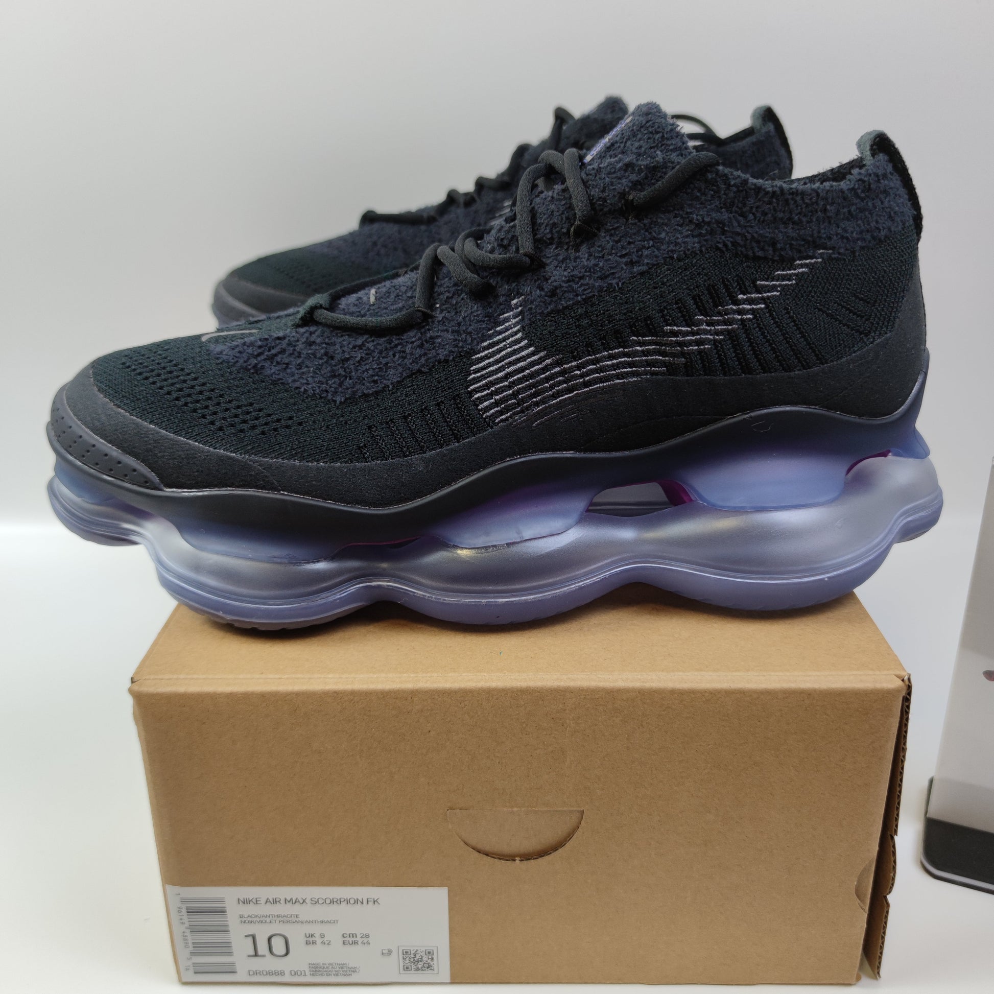 Nike Air Max Scorpion FK "Black and Persian Violet" DR0888-001 - Nike x Jordan