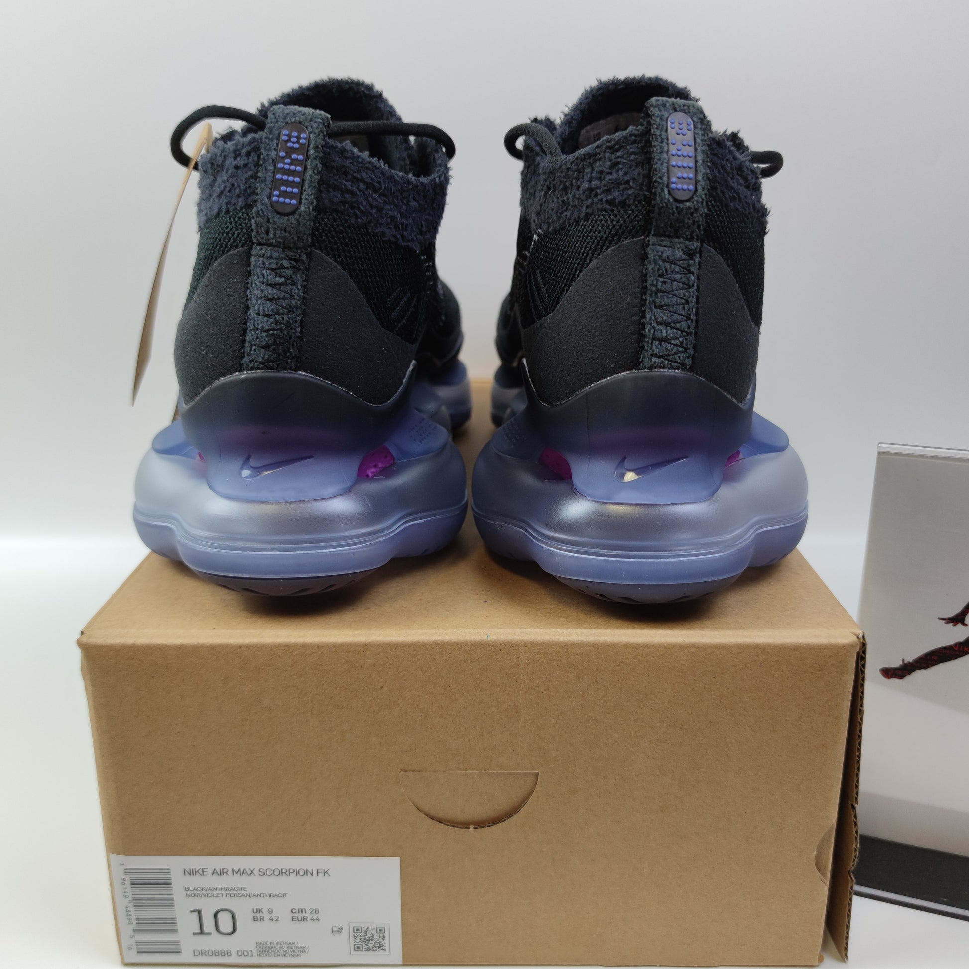 Nike Air Max Scorpion FK "Black and Persian Violet" DR0888-001 - Nike x Jordan