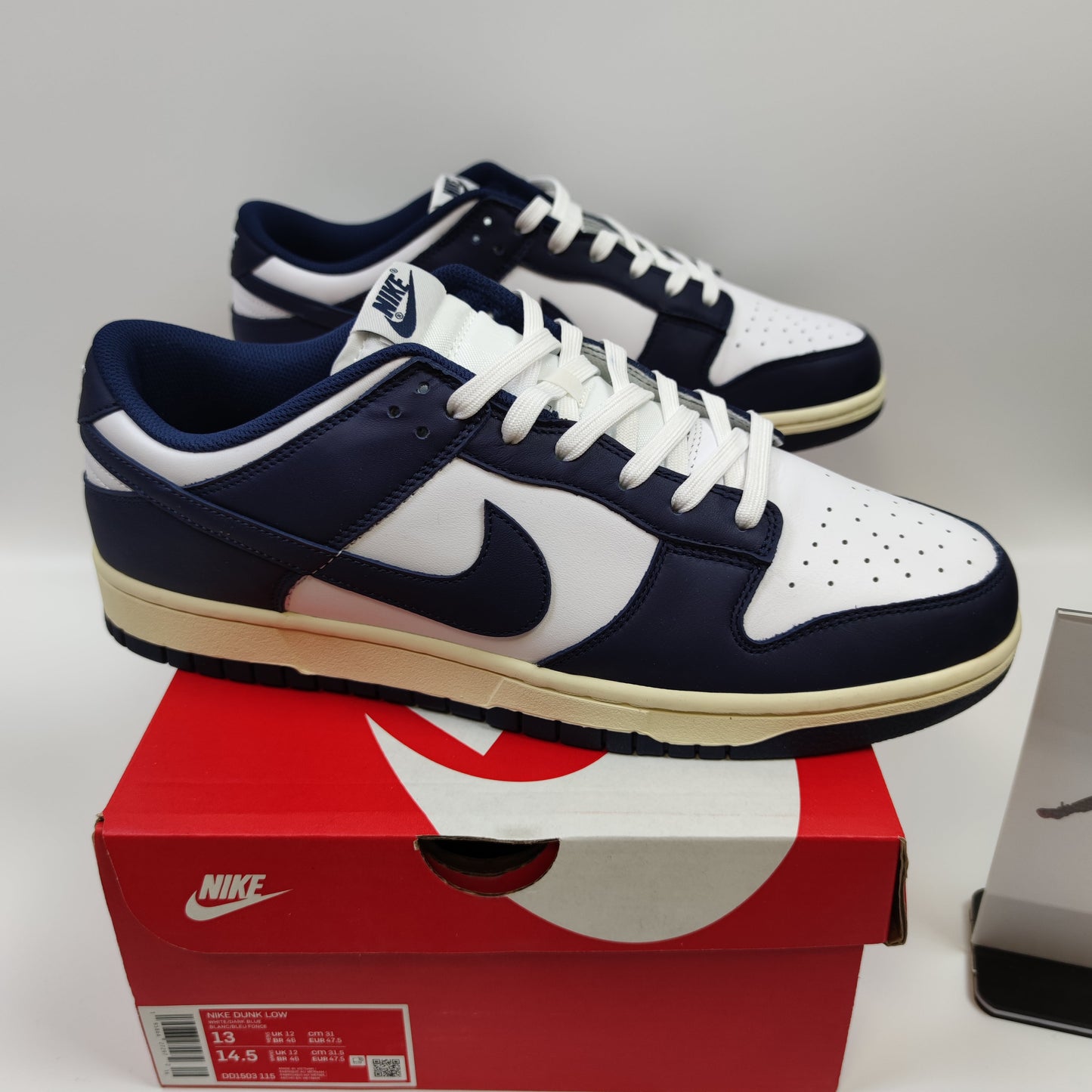 Nike Dunk Low "Midnight Navy and White" DD1503-115 - Nike x Jordan