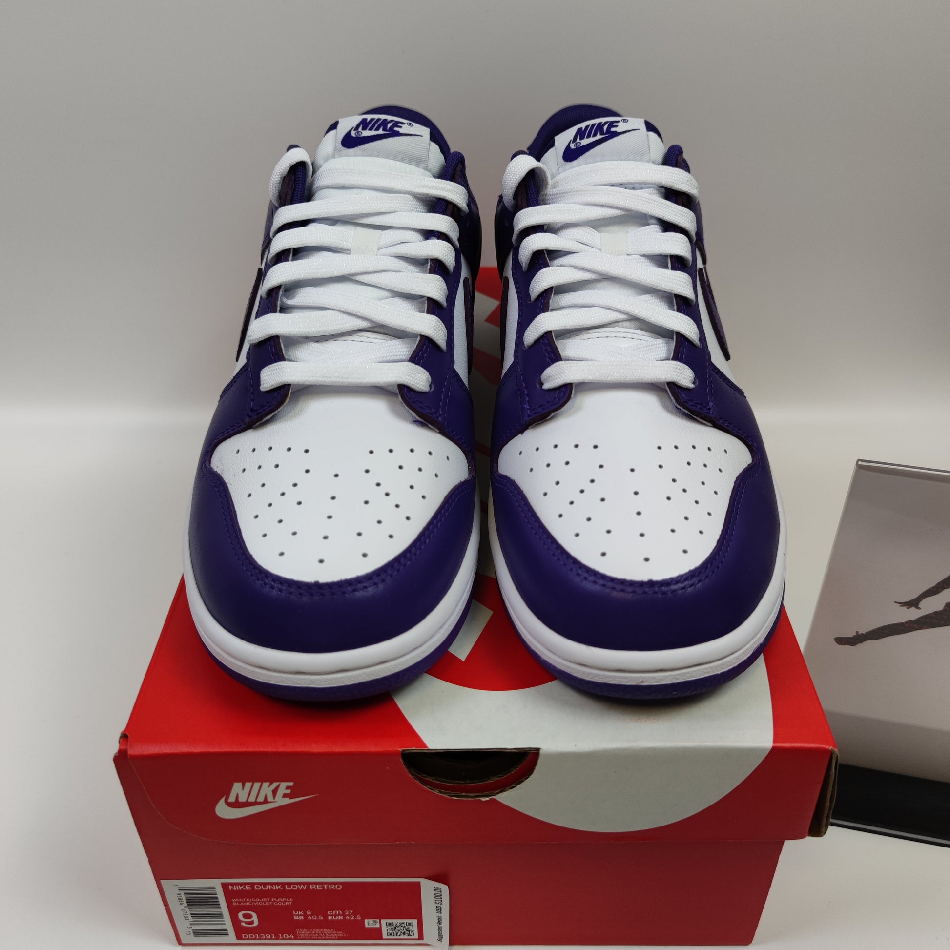 Nike Dunk Low Retro "Court Purple" DD1391-104 - Nike x Jordan