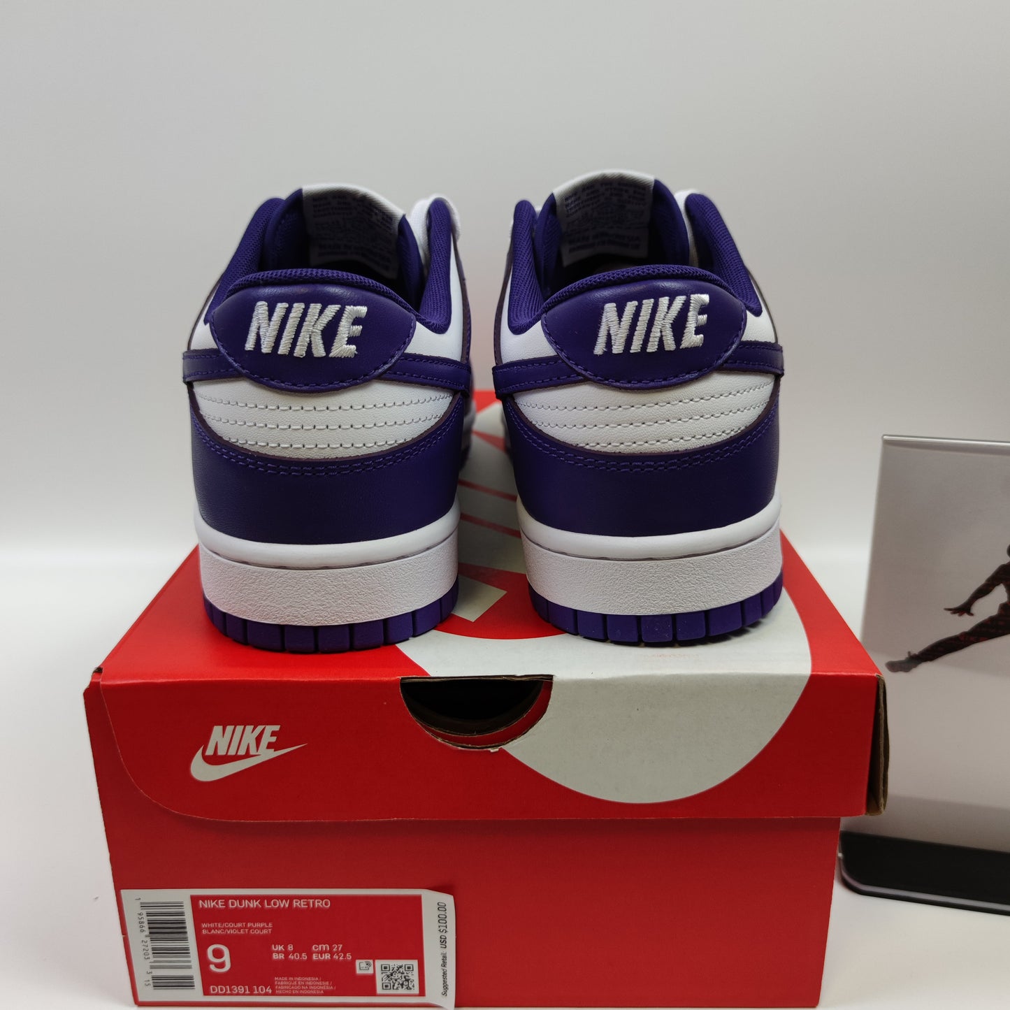 Nike Dunk Low Retro "Court Purple" DD1391-104 - Nike x Jordan