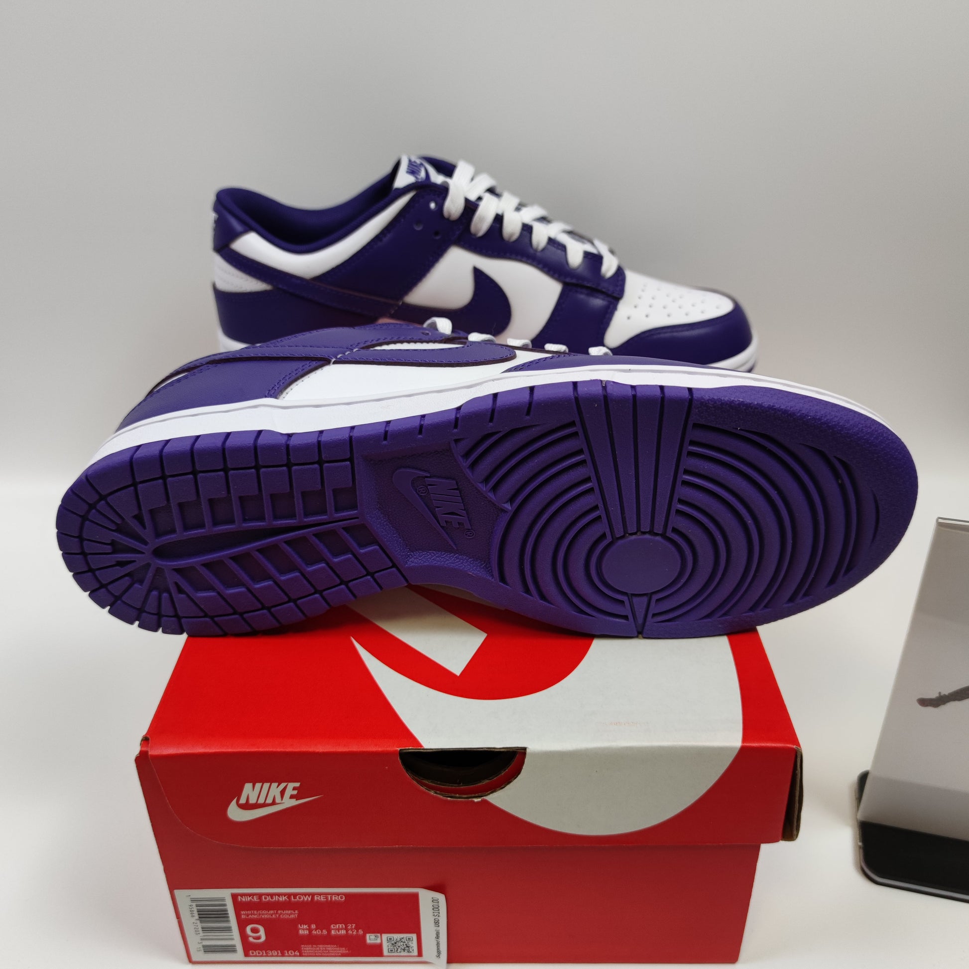 Nike Dunk Low Retro "Court Purple" DD1391-104 - Nike x Jordan