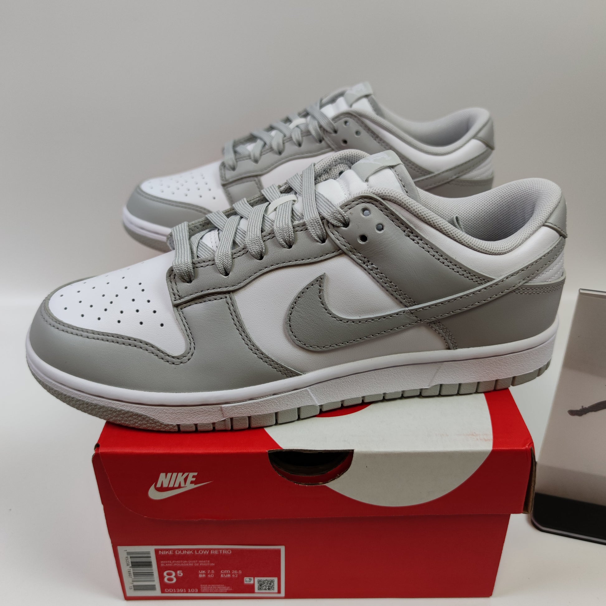 Nike Dunk Low Retro "Grey Fog" DD1391-103 - Nike x Jordan