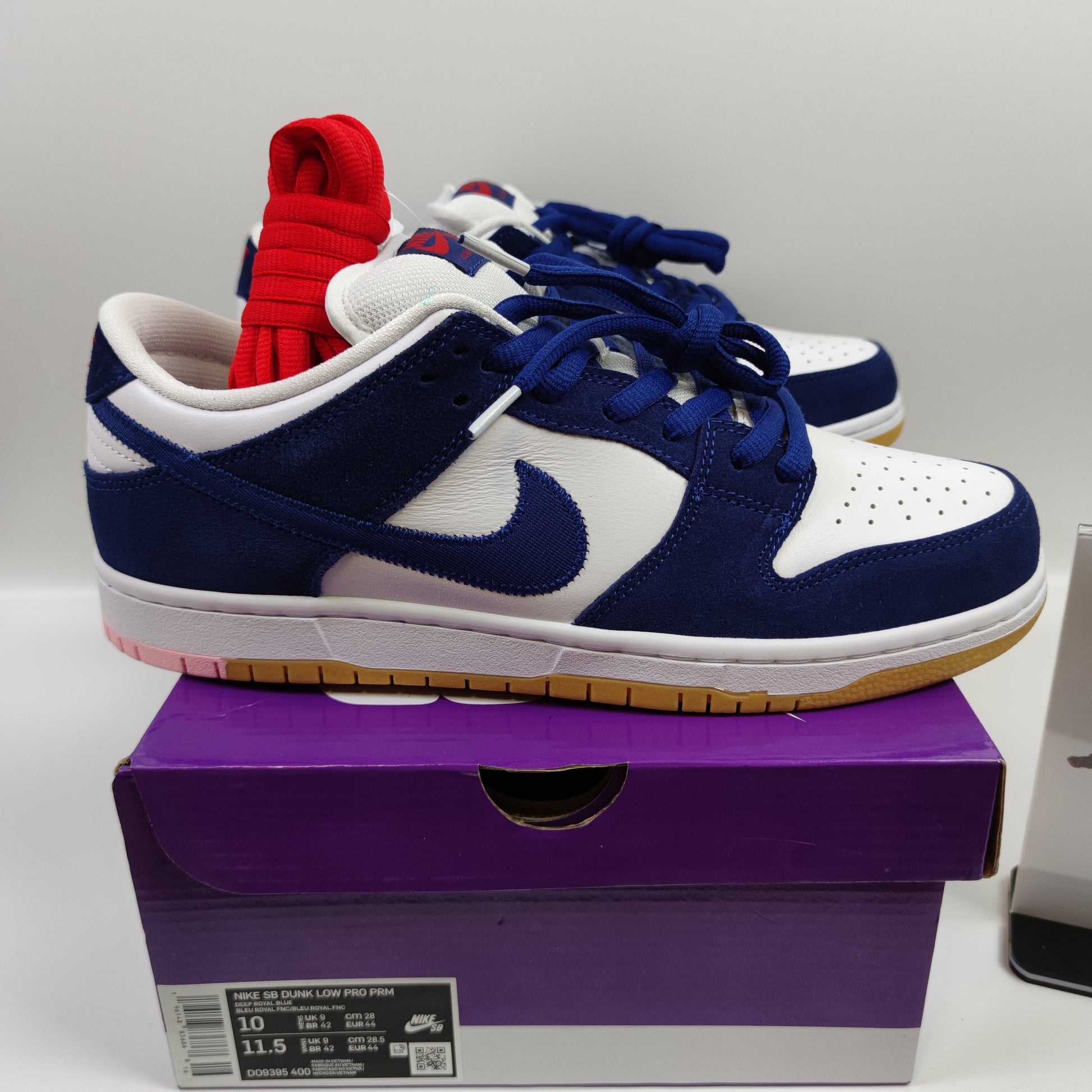 Nike SB Dunk Low Pro PRM "Los Angeles Dodgers" DO9395-400 - Nike x Jordan