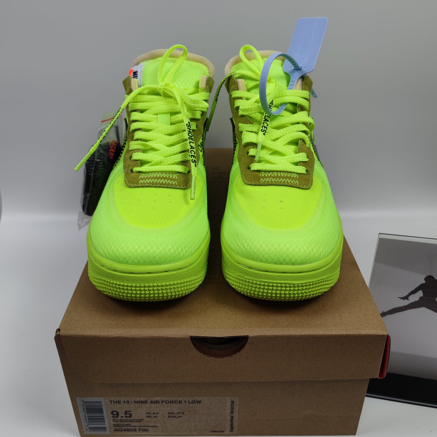 Nike x Off-White Air Force 1 Part 2 Volt THE TEN AO4606-700 - Nike x Jordan