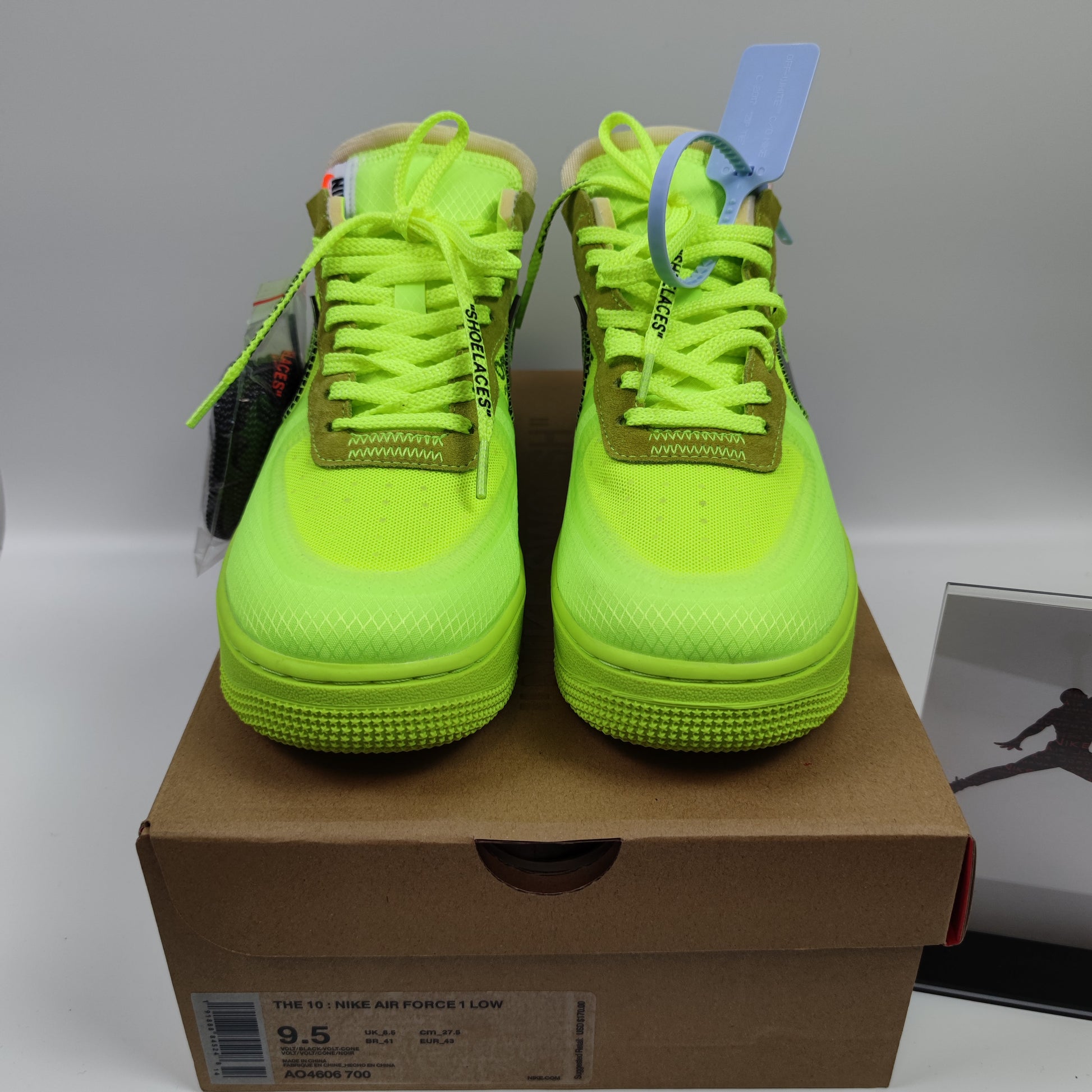 Nike x Off-White Air Force 1 Part 2 Volt THE TEN AO4606-700 - Nike x Jordan