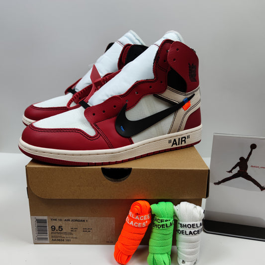 Off-White x Air Jordan 1 Retro High The Ten "Chicago" AA3834-101 - Nike x Jordan