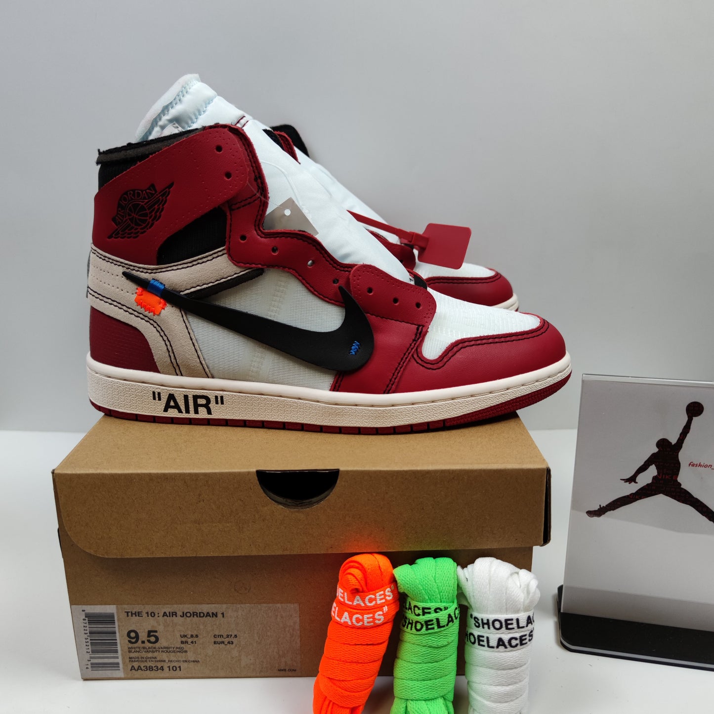 Off-White x Air Jordan 1 Retro High The Ten "Chicago" AA3834-101 - Nike x Jordan
