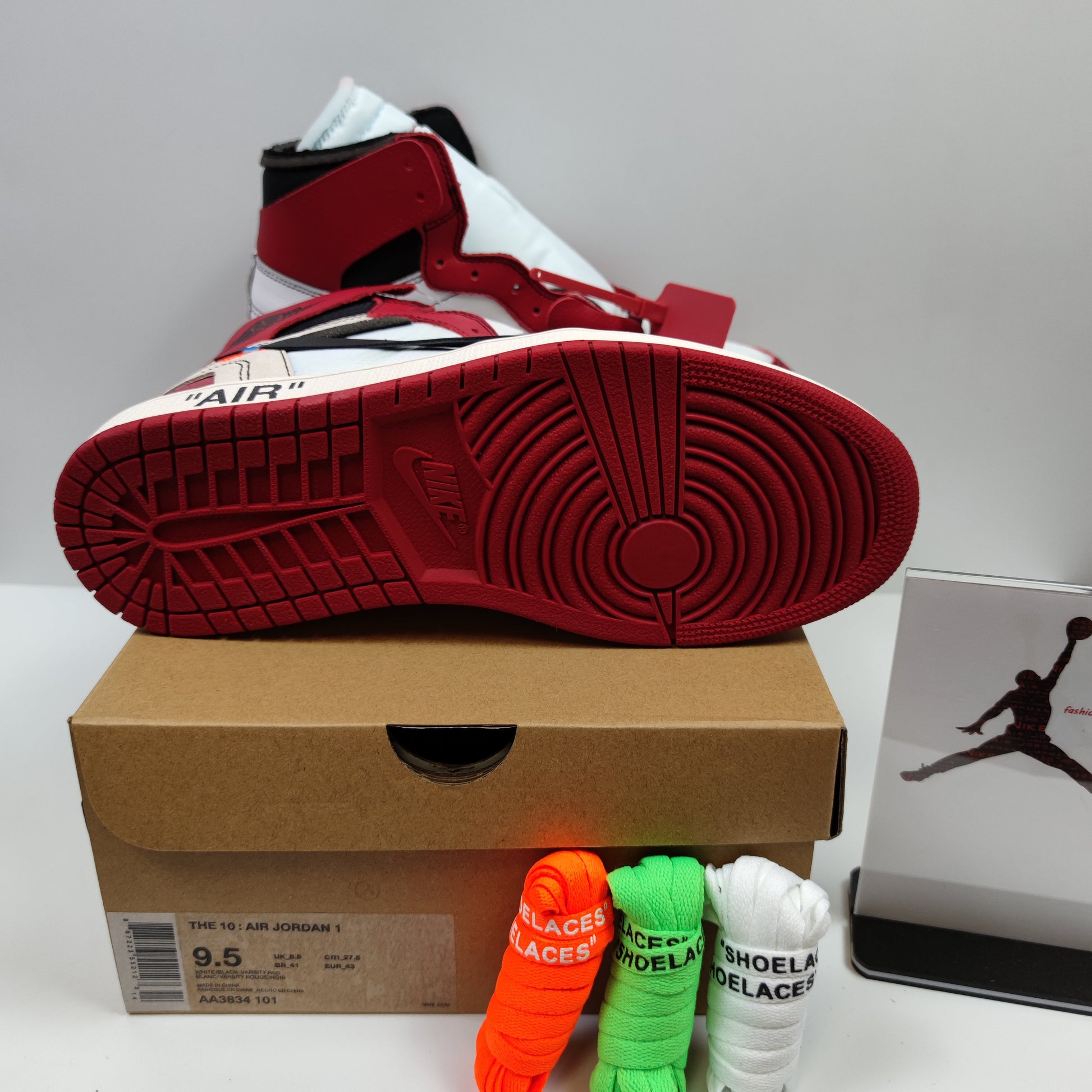Off-White x Air Jordan 1 Retro High The Ten "Chicago" AA3834-101 - Nike x Jordan