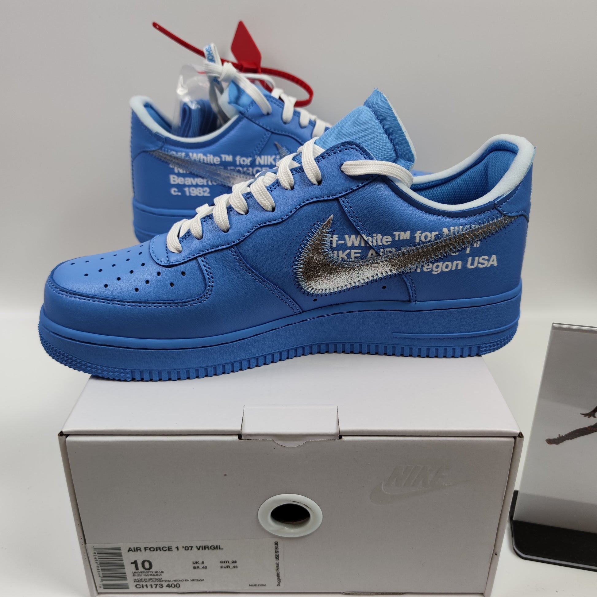 Off-White x Nike Air Force 1 Low '07 "MCA" CI1173-400 - Nike x Jordan