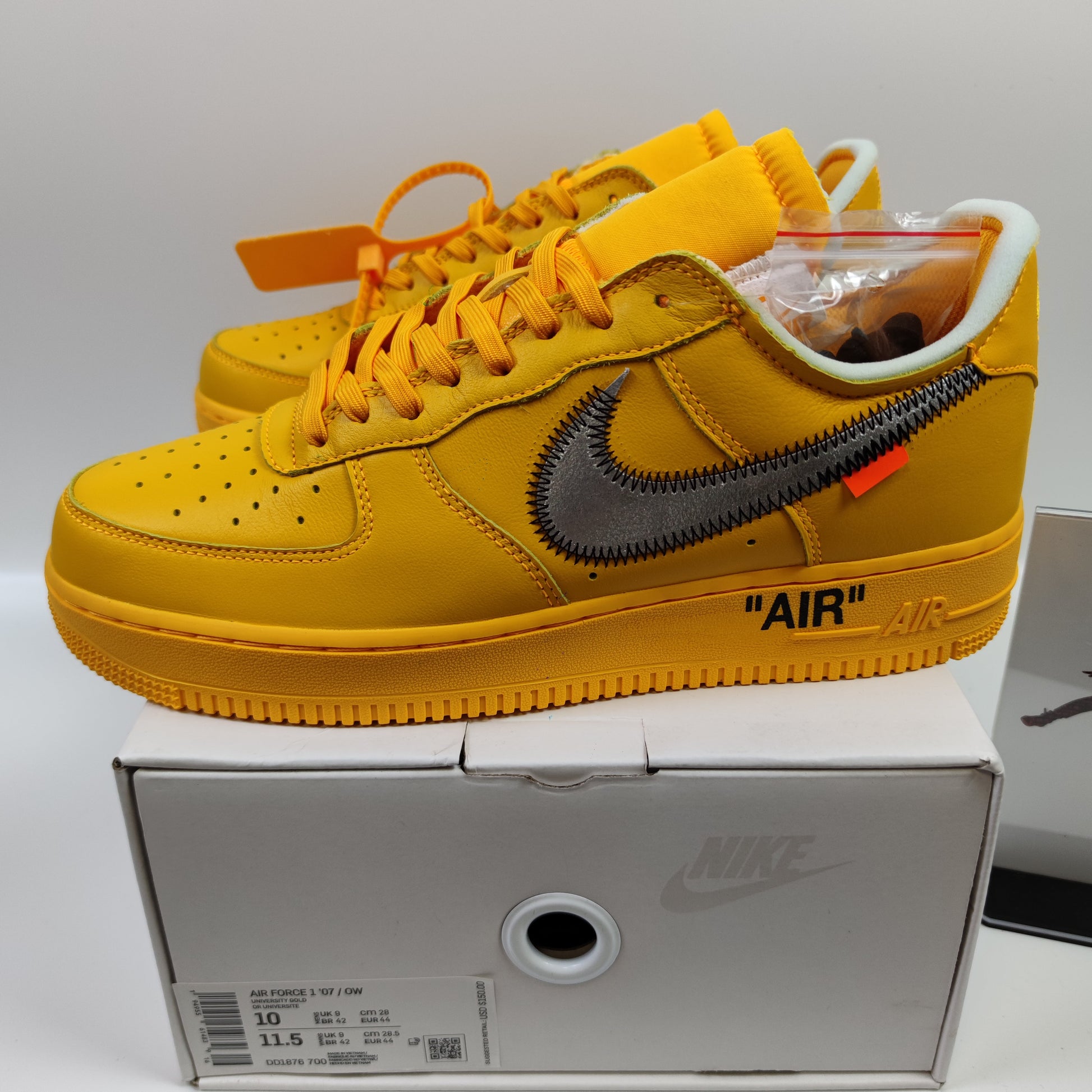 Off-White x Nike Air Force 1 Low "Lemonade" DD1876-700 - Fashion Sneaker1818