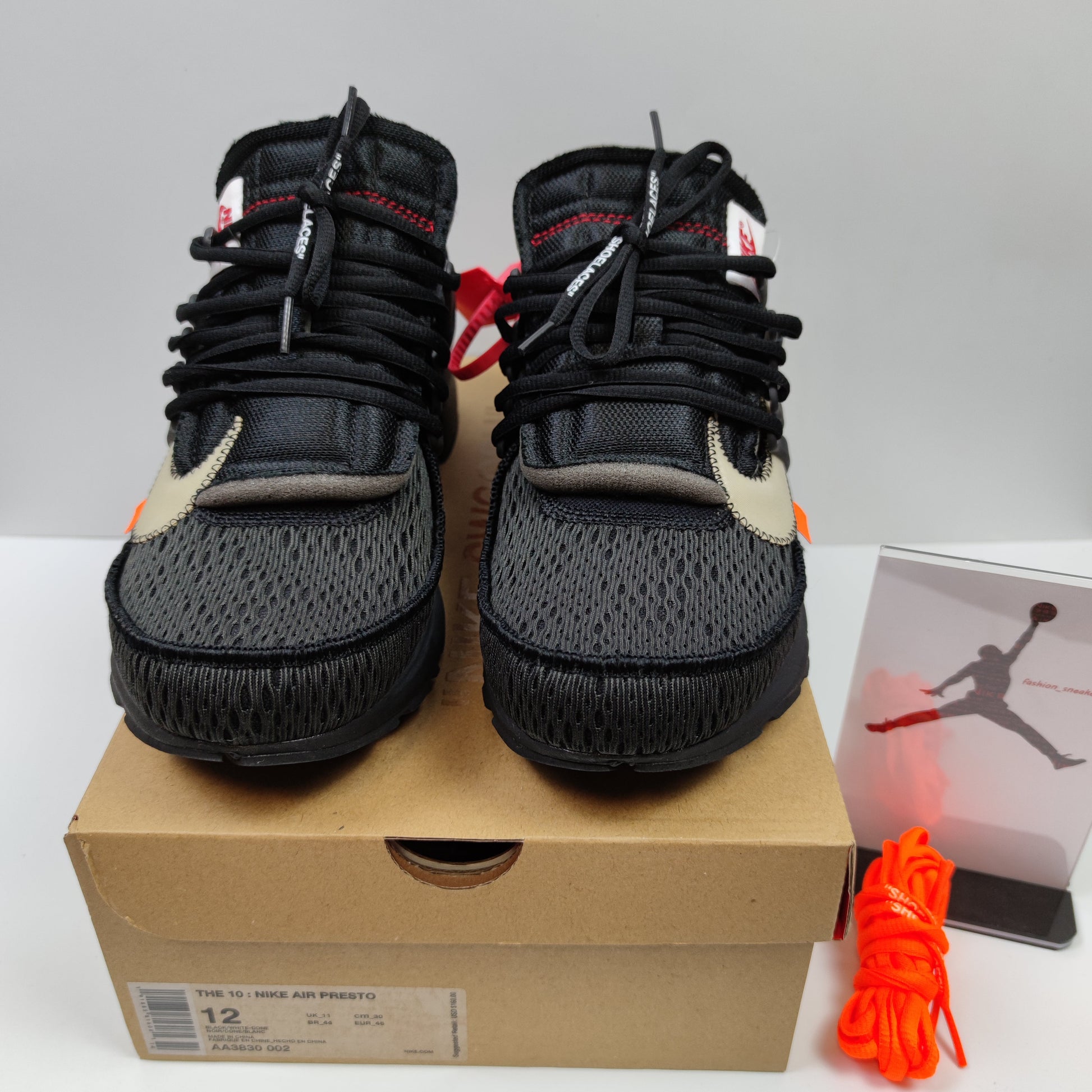Off-White x Nike Air Presto 2.0 THE TEN AA3830-002 - Nike x Jordan