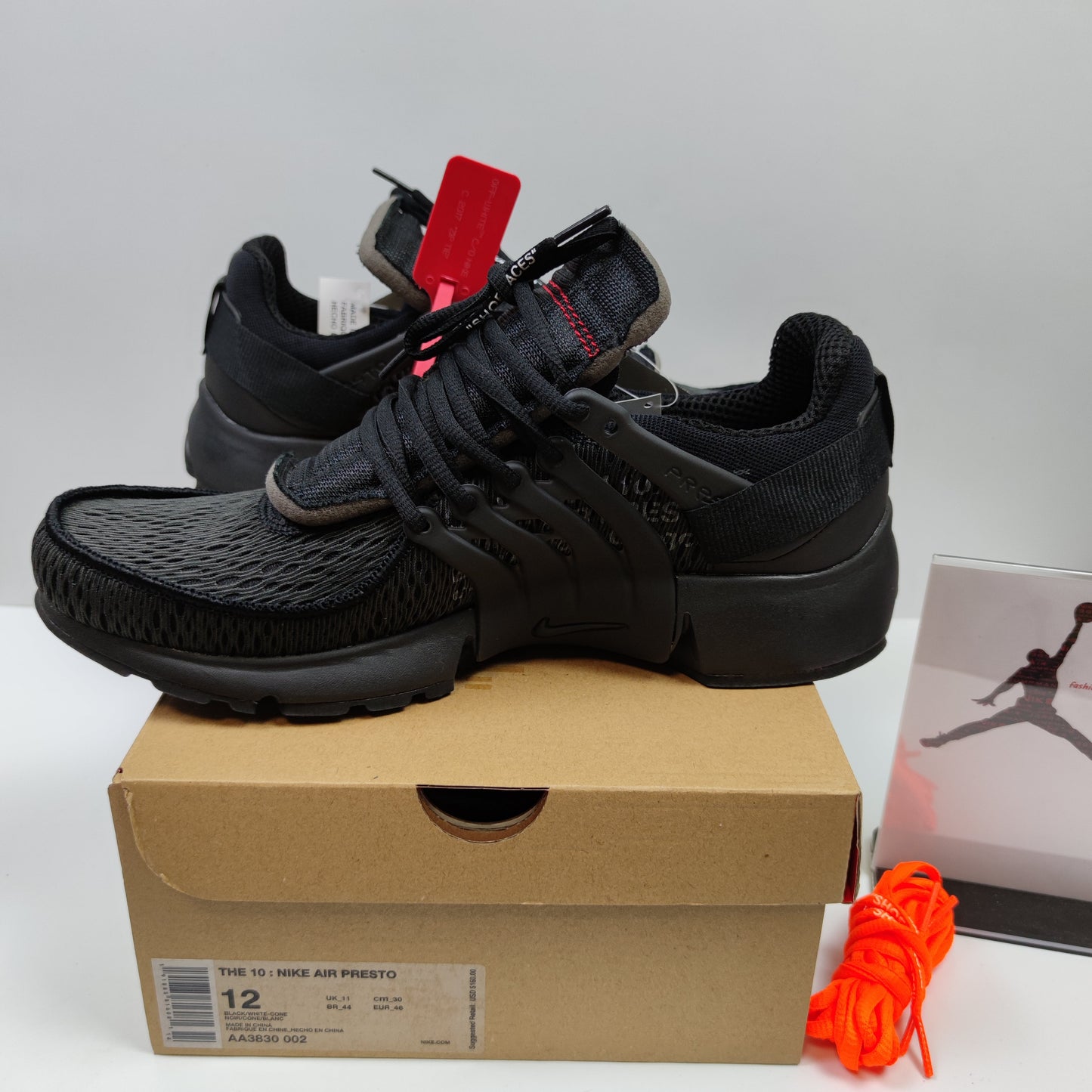 Off-White x Nike Air Presto 2.0 THE TEN AA3830-002 - Nike x Jordan