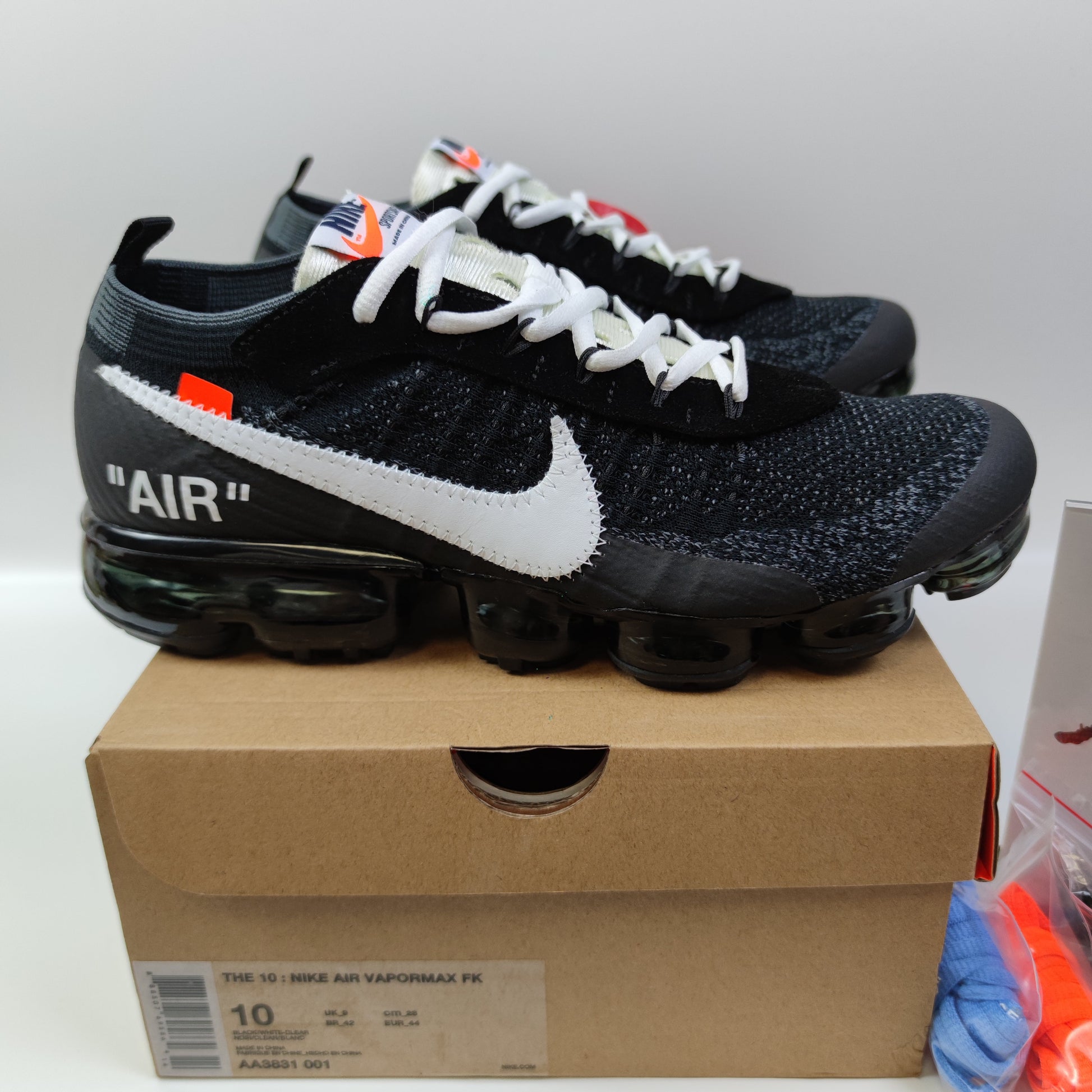 Off-White x Nike Air VaporMax Virgil The Ten AA3831-001 - Nike x Jordan