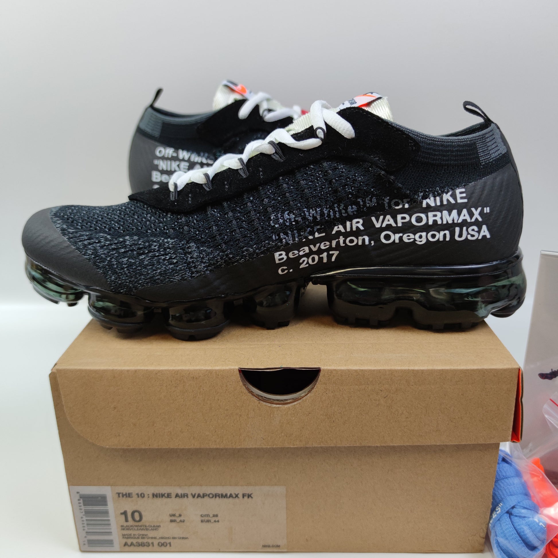 Off-White x Nike Air VaporMax Virgil The Ten AA3831-001 - Nike x Jordan