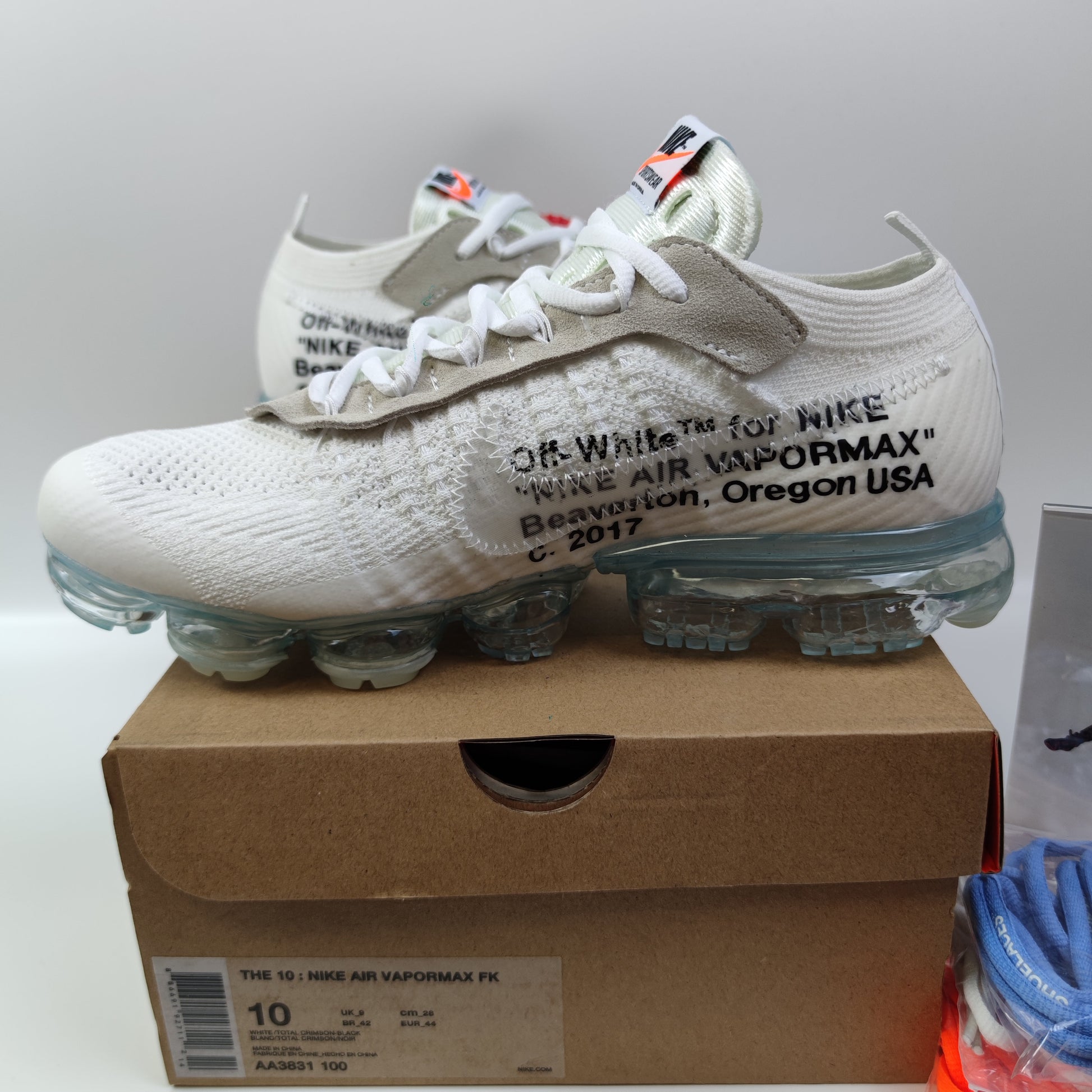 Off-White x Nike Air VaporMax White The Ten AA3831-100 - Nike x Jordan