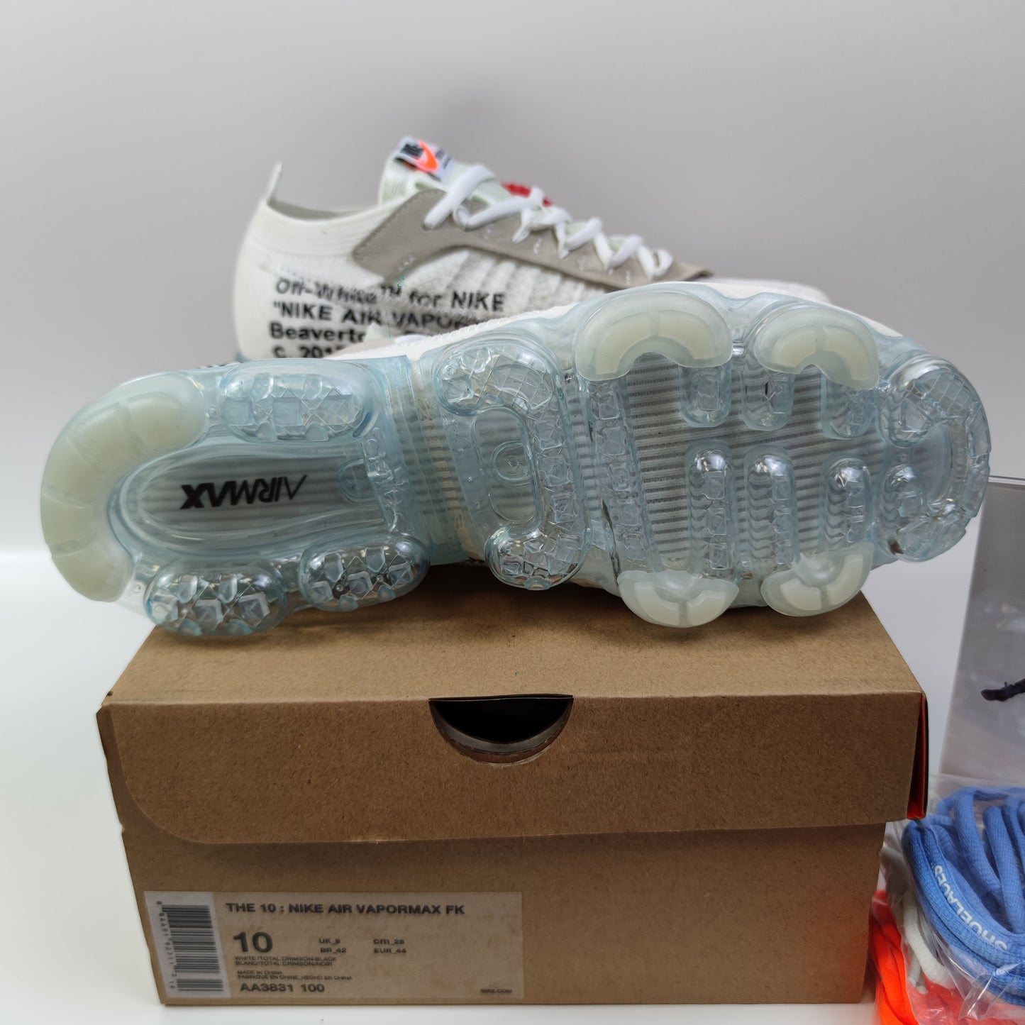 Off-White x Nike Air VaporMax White The Ten AA3831-100 - Nike x Jordan
