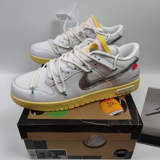 Off-White x Nike Dunk Low "The 50" NO.1 DM1602-127 - Nike x Jordan
