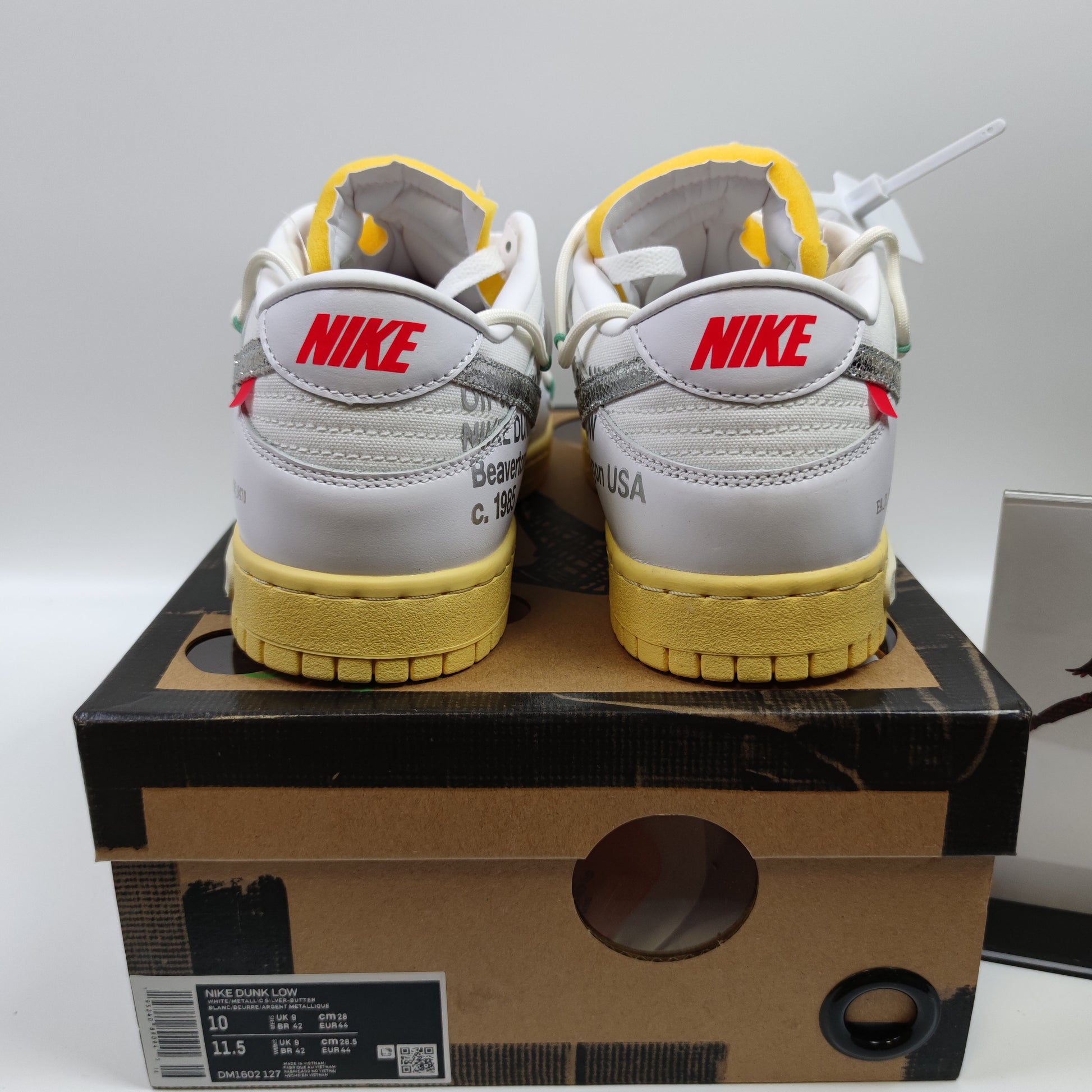 Off-White x Nike Dunk Low "The 50" NO.1 DM1602-127 - Nike x Jordan