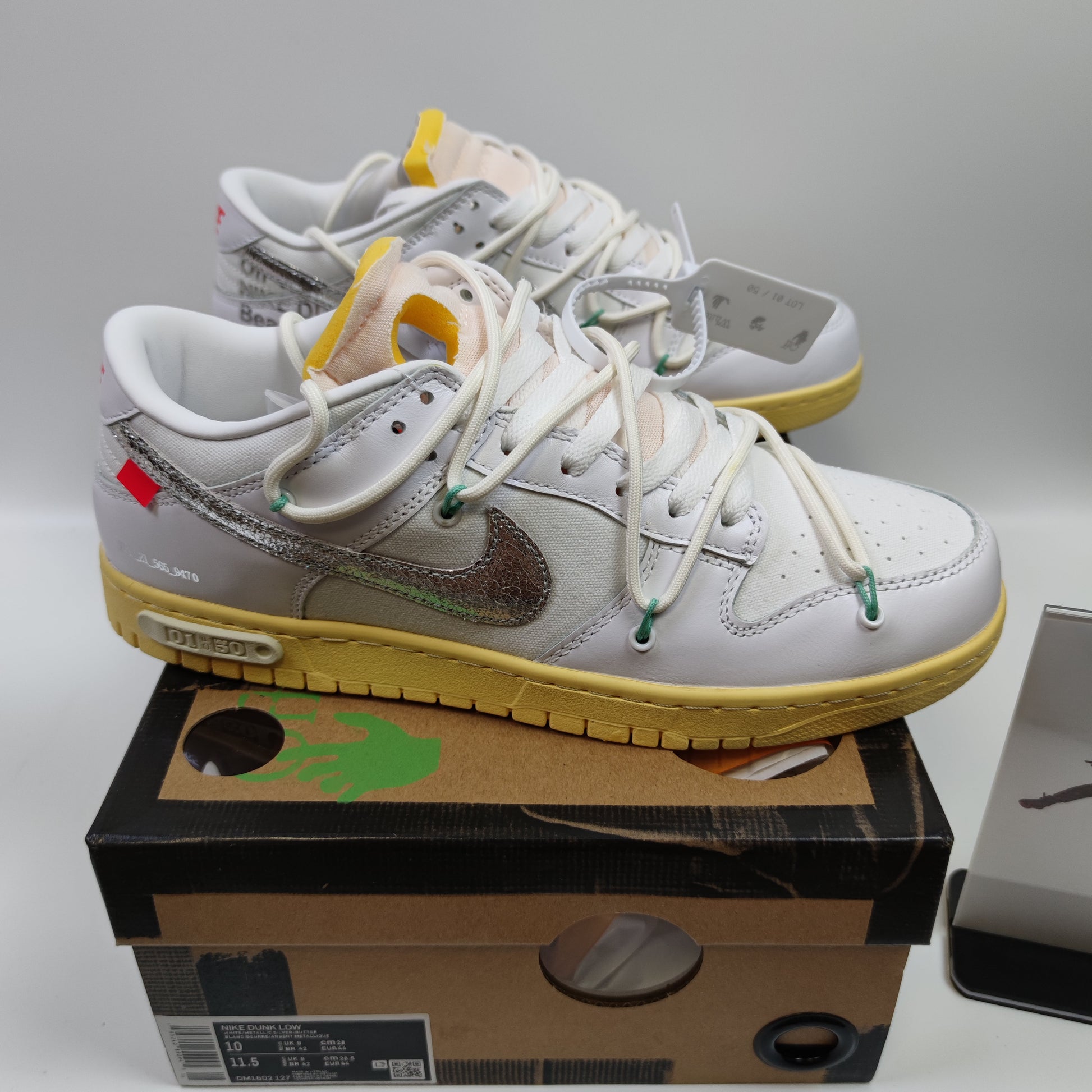 Off-White x Nike Dunk Low "The 50" NO.1 DM1602-127 - Nike x Jordan