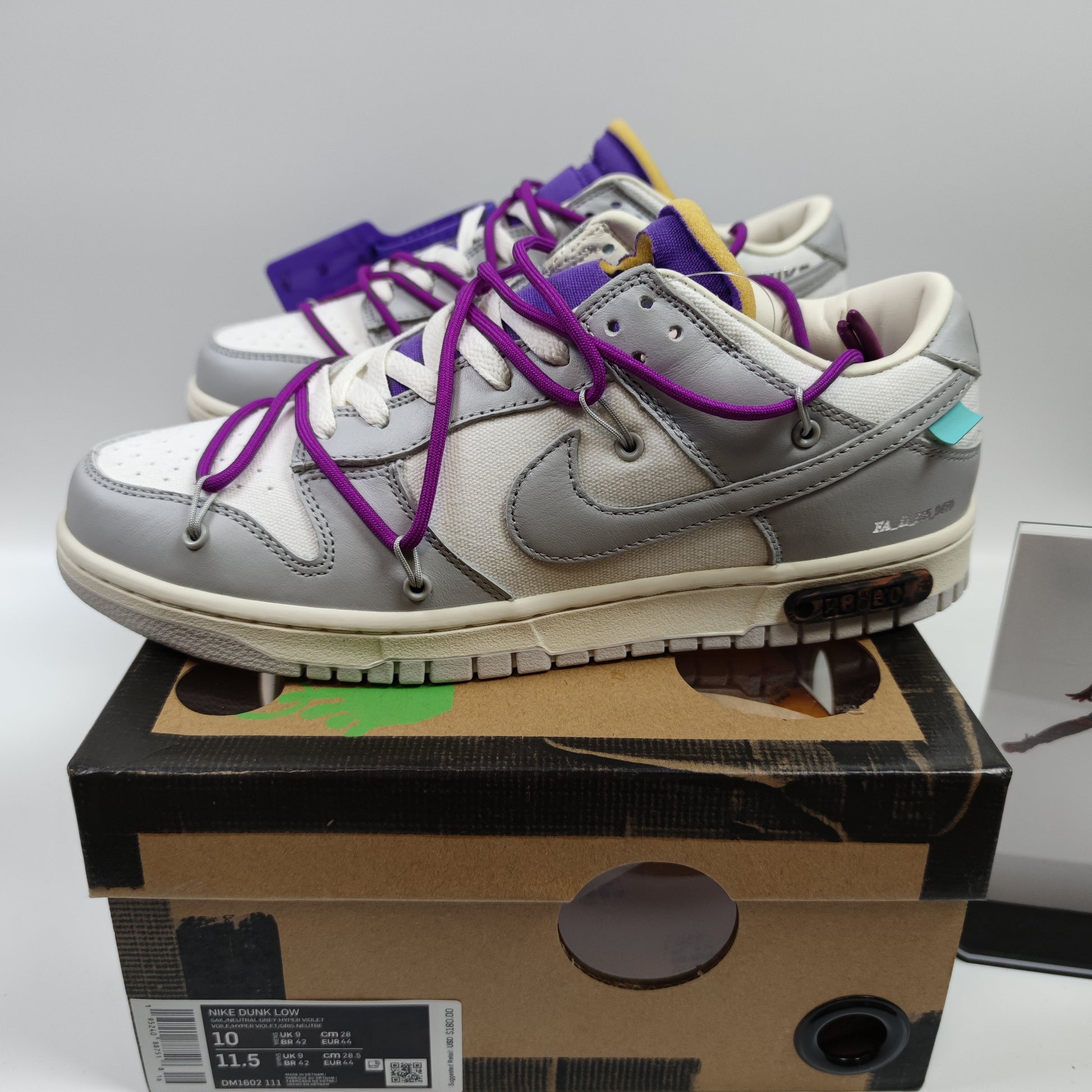 Off-White x Nike Dunk Low "The 50" NO.28 DM1602-111 - Nike x Jordan