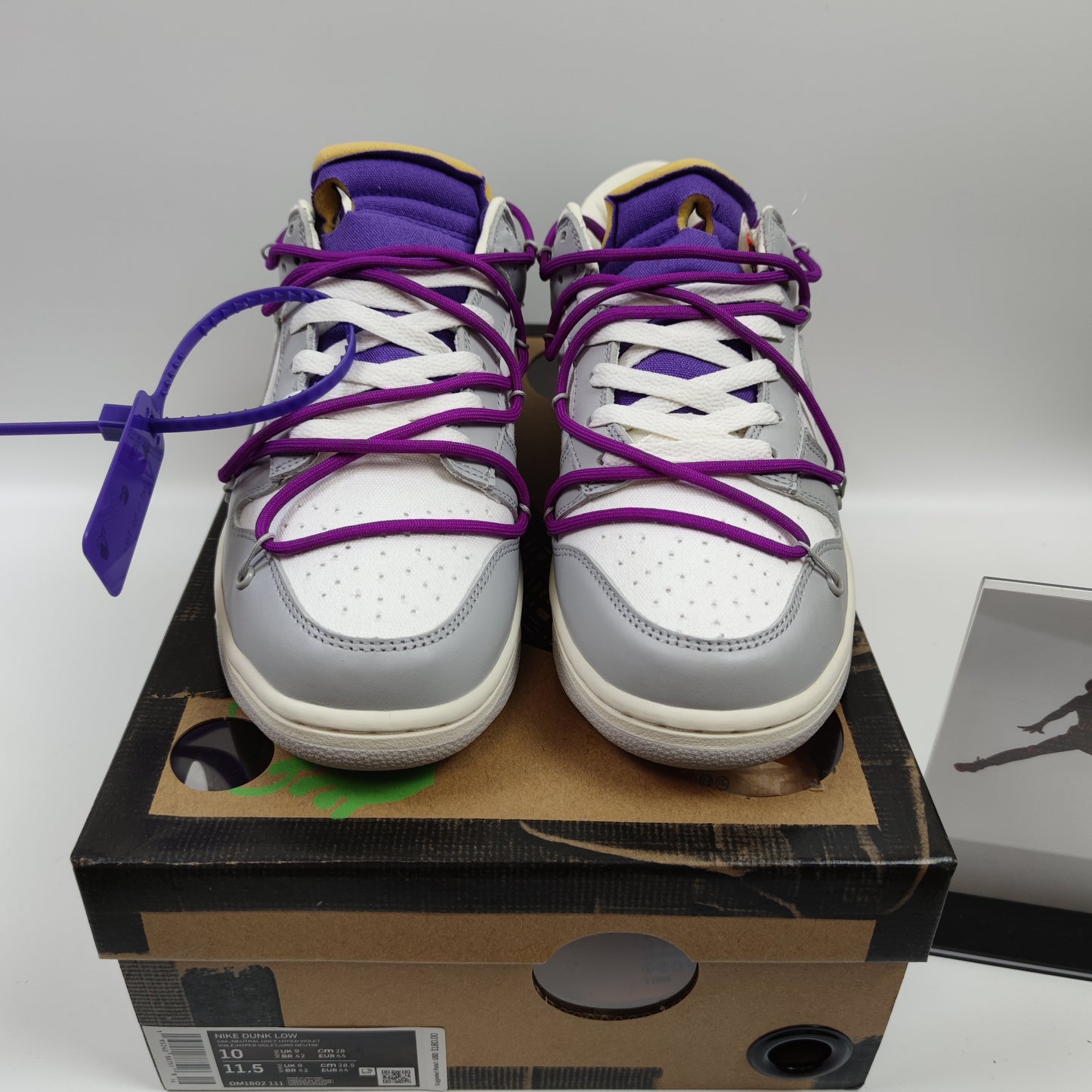 Off-White x Nike Dunk Low "The 50" NO.28 DM1602-111 - Nike x Jordan