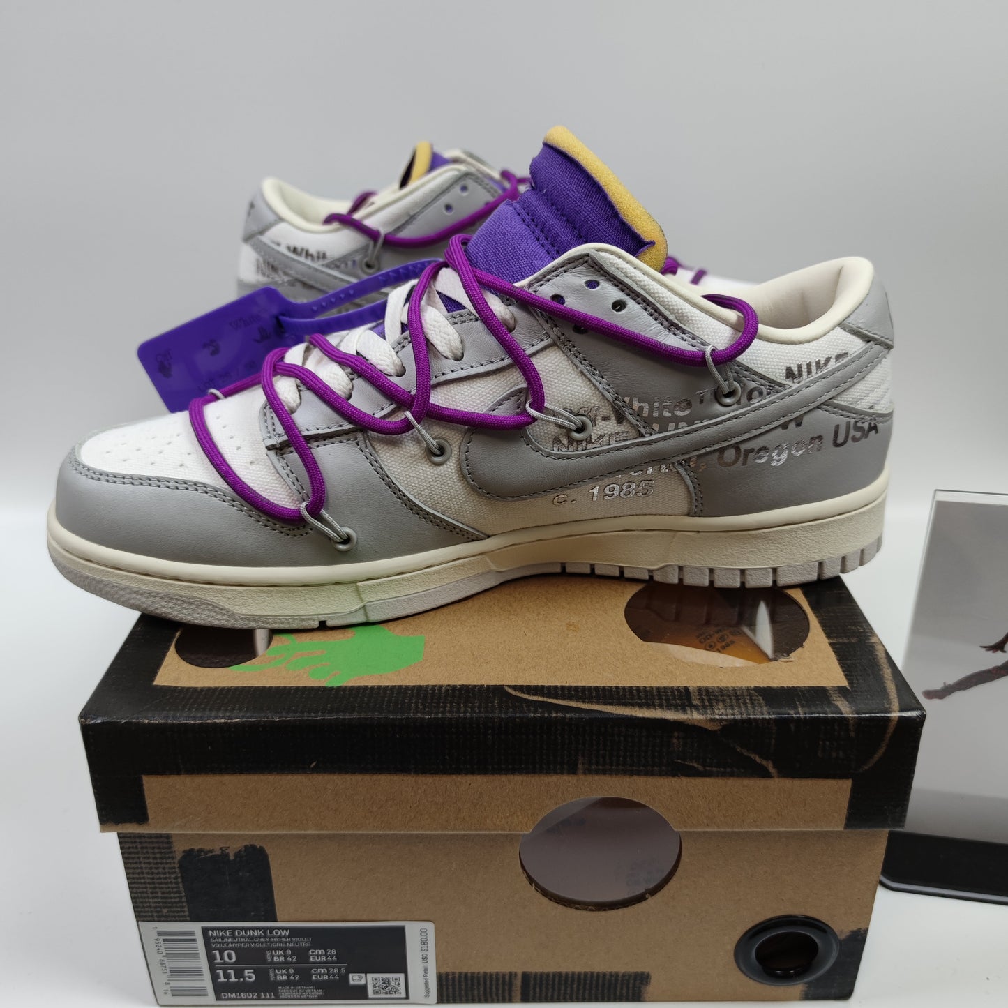 Off-White x Nike Dunk Low "The 50" NO.28 DM1602-111 - Nike x Jordan