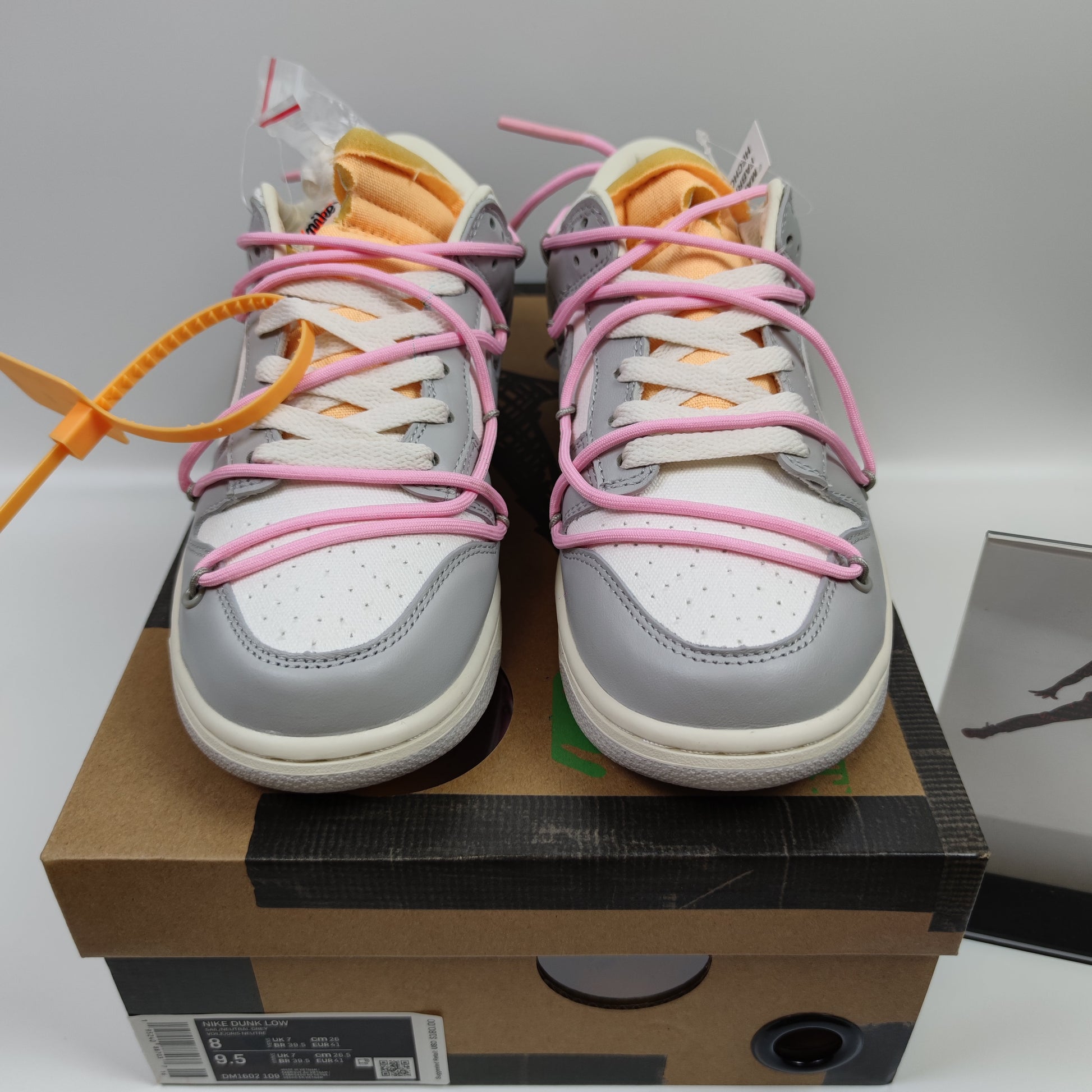 Off-White x Nike Dunk Low "The 50" NO.9 DM1602-109 - Nike x Jordan