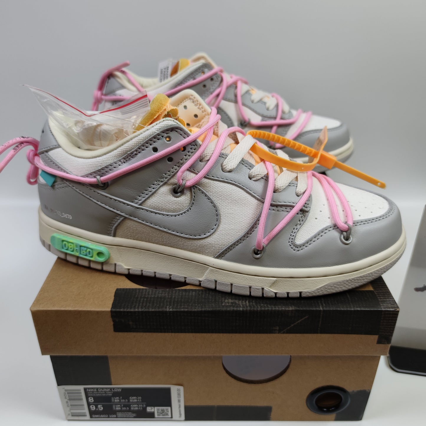 Off-White x Nike Dunk Low "The 50" NO.9 DM1602-109 - Nike x Jordan