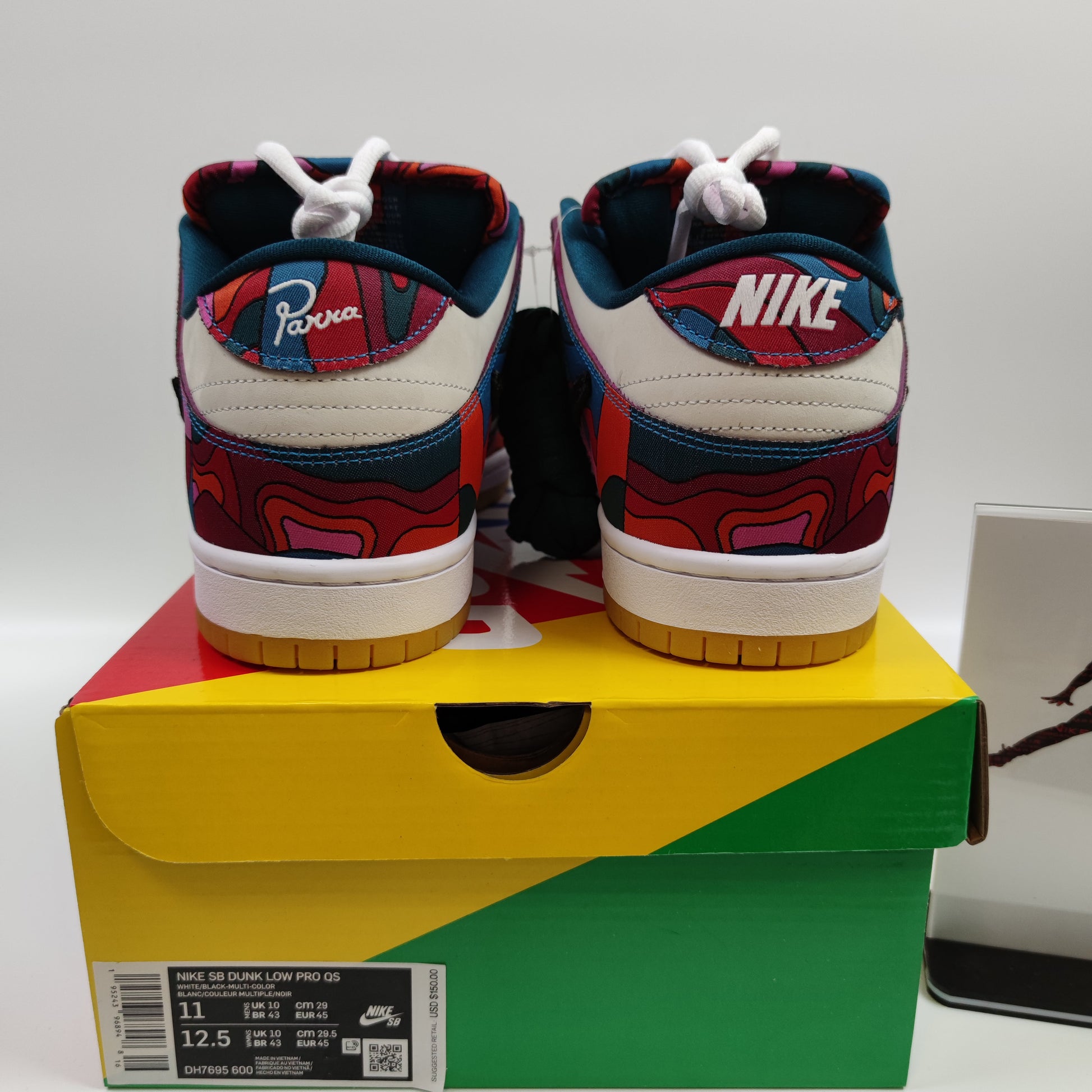 Parra x Nike SB Dunk Low Pro QS "Abstract Art" DH7695-600 - Nike x Jordan