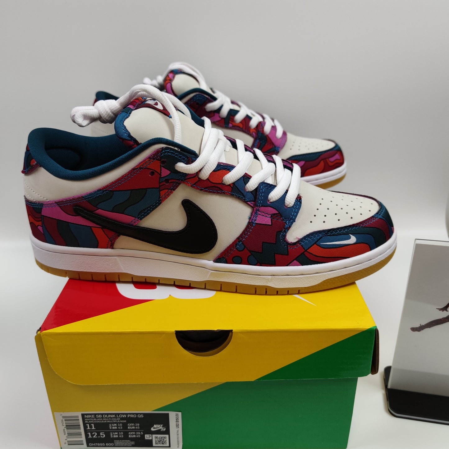Parra x Nike SB Dunk Low Pro QS "Abstract Art" DH7695-600 - Nike x Jordan