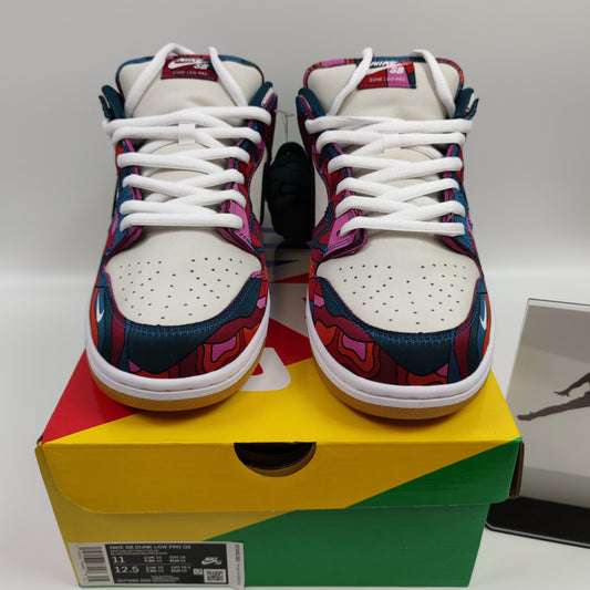 Parra x Nike SB Dunk Low Pro QS "Abstract Art" DH7695-600 - Nike x Jordan