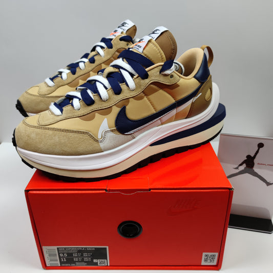 Sacai x Nike VaporWaffle "Sesame and Blue Void" DD1875-200 - Nike x Jordan