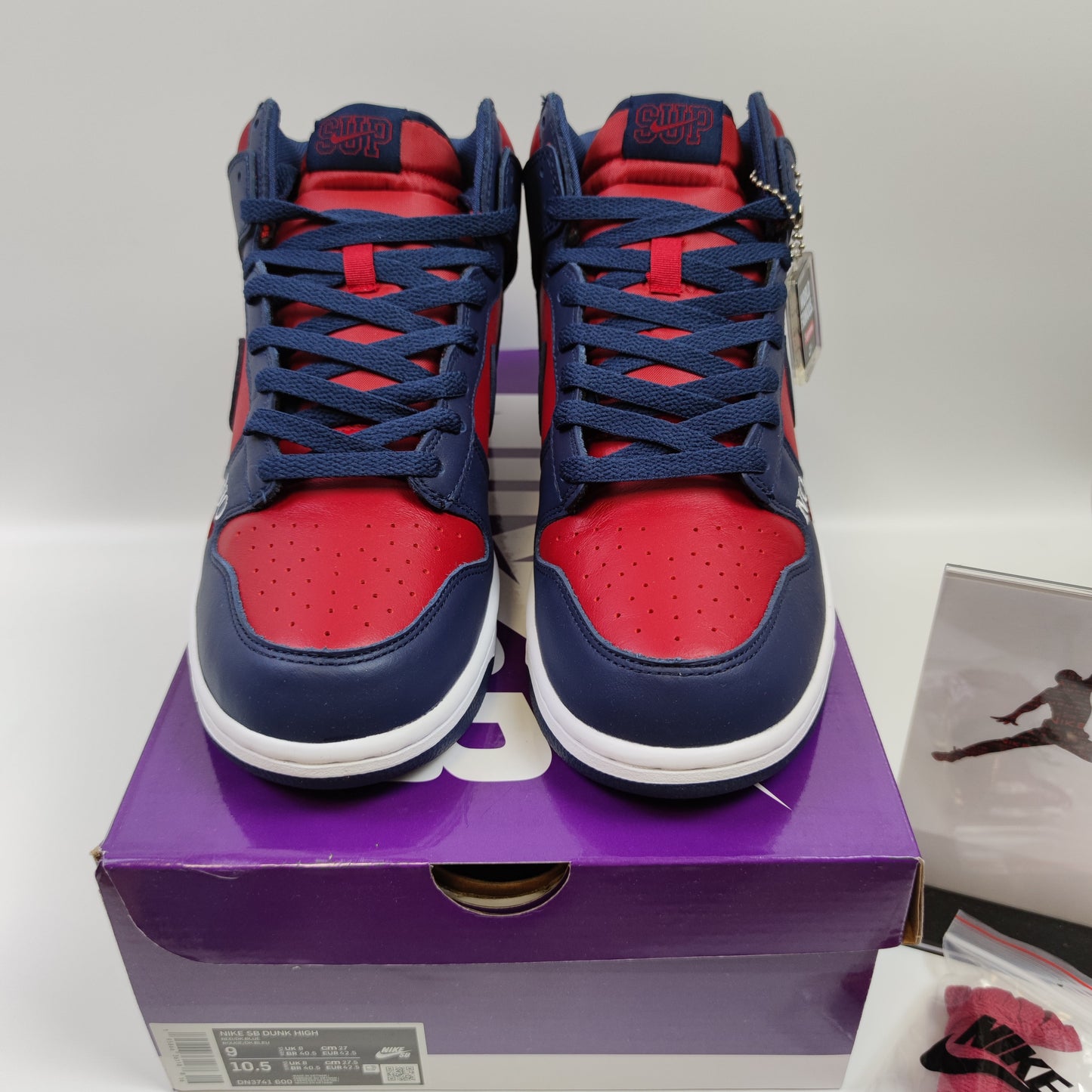 Supreme x Nike SB Dunk High "By Any Means" DN3741-600 - Nike x Jordan