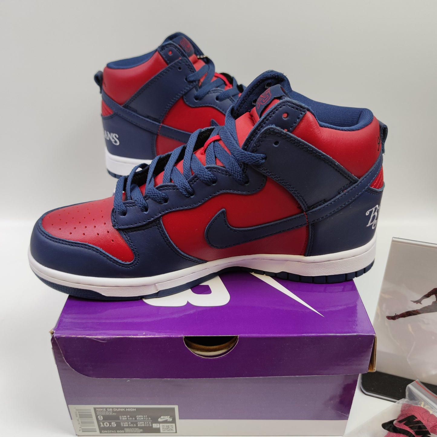 Supreme x Nike SB Dunk High "By Any Means" DN3741-600 - Nike x Jordan
