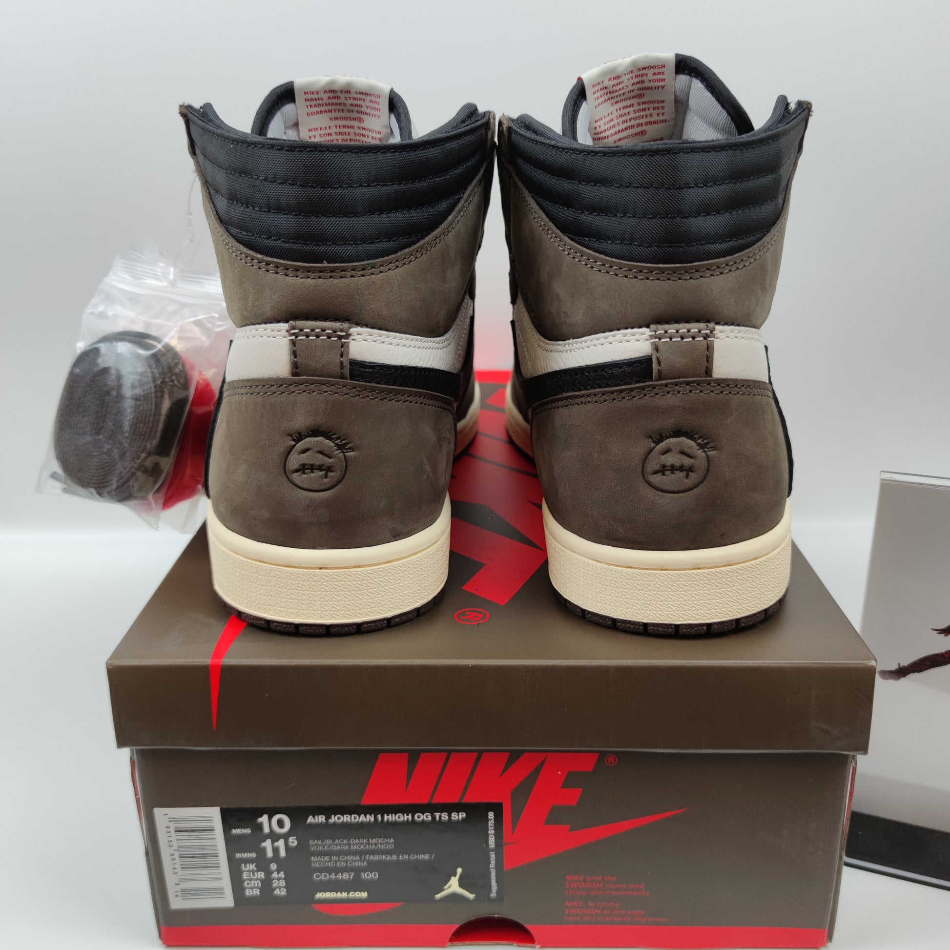 Travis Scott x Air Jordan 1 High OG TS SP CD4487-100 - Nike x Jordan