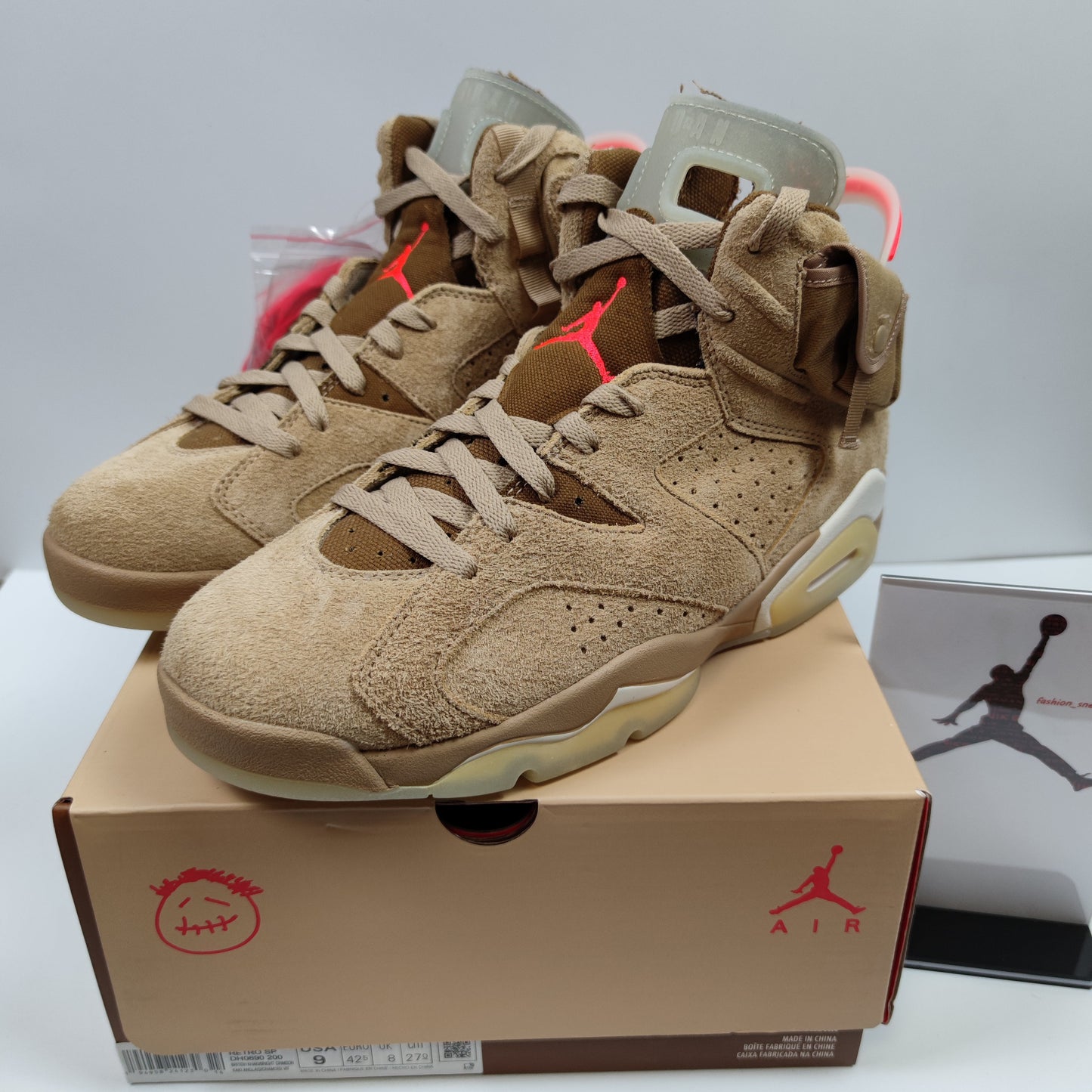 Travis Scott x Air Jordan 6 Retro SP "British Khaki" DH0690-200 - Nike x Jordan